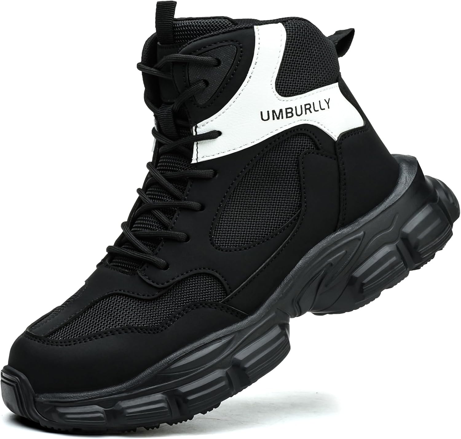 Steel Toe Shoes for Women Wide Non Slip Work Shoes Comfortable Safety Shoes for...