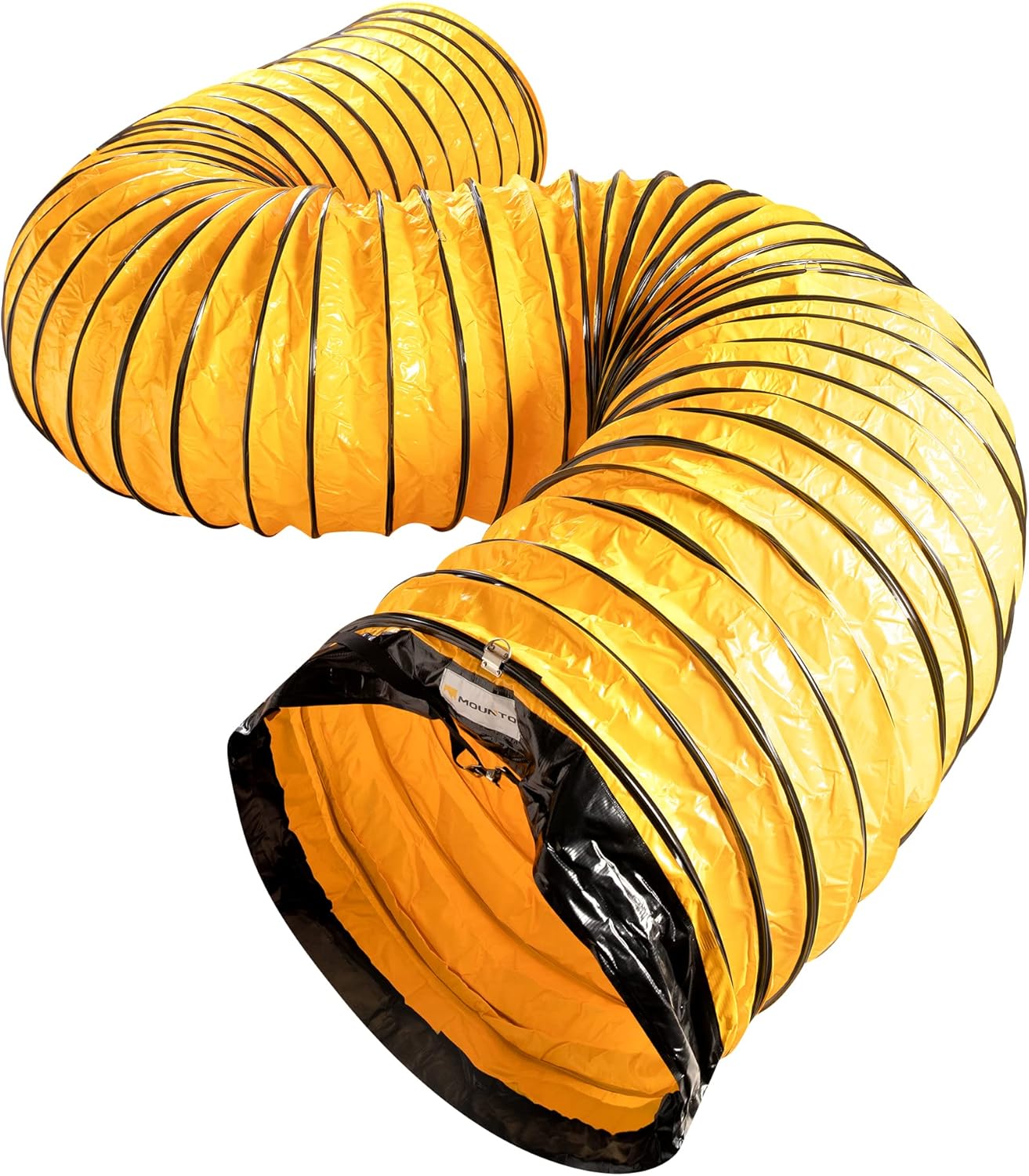 MOUNTO 25FT PVC Flexible Duct Hosing for Exhaust Fan (30inch)