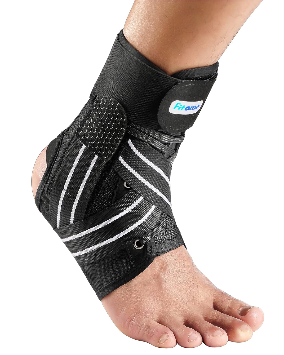Fitomo Ankle Support for Sprained Ankle, Ligament damage, Weak Ankle, Ankle Brac...