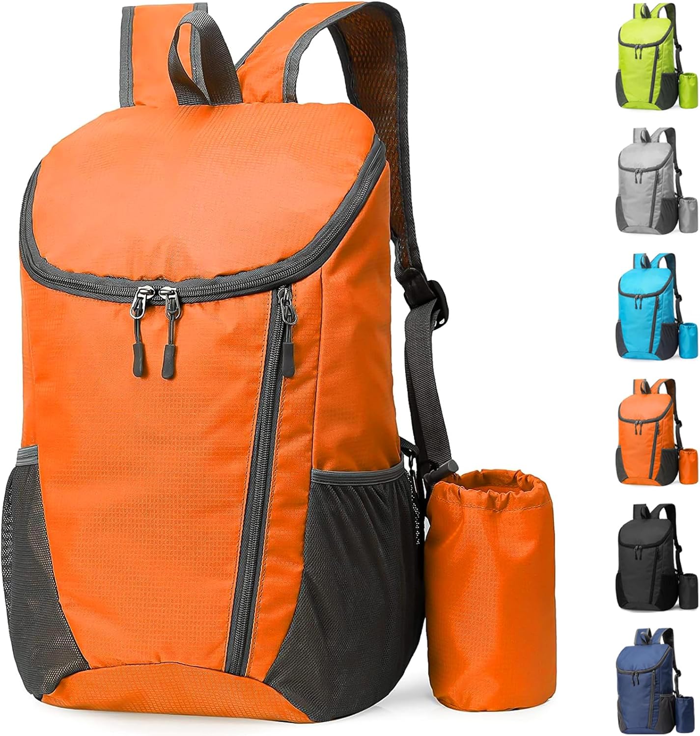 Yoolly Lightweight Foldable Backpack, Small Hiking Rucksack, Waterproof Packable...