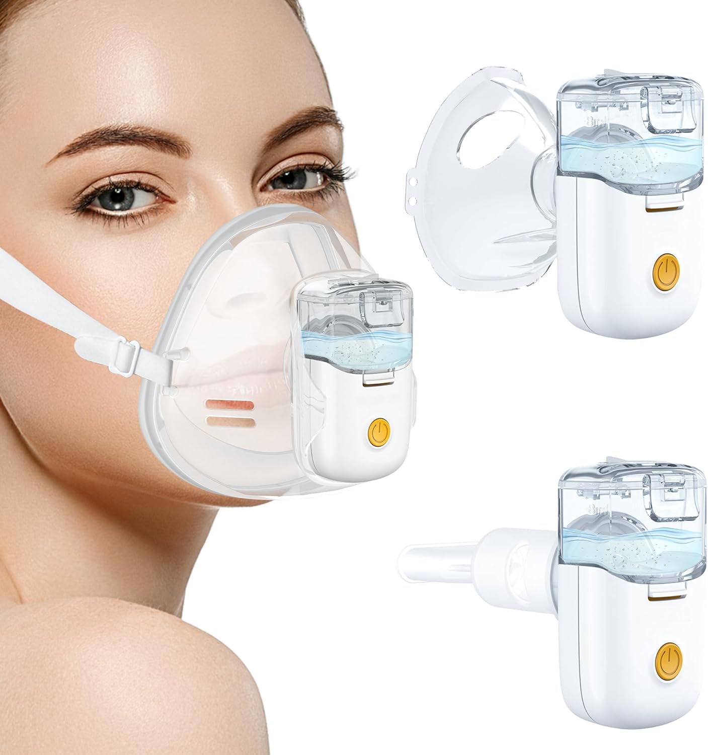 Ultrasonic Nebulizer, Nebulizer Machine for Adults, Portable Nebulizer for Kids,...
