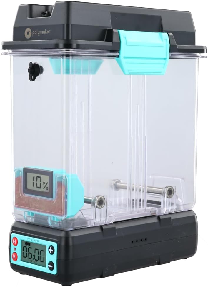 Polymaker 3D Printing Filament Dryer and Storage Box - PolyDryer and PolyDryer B...