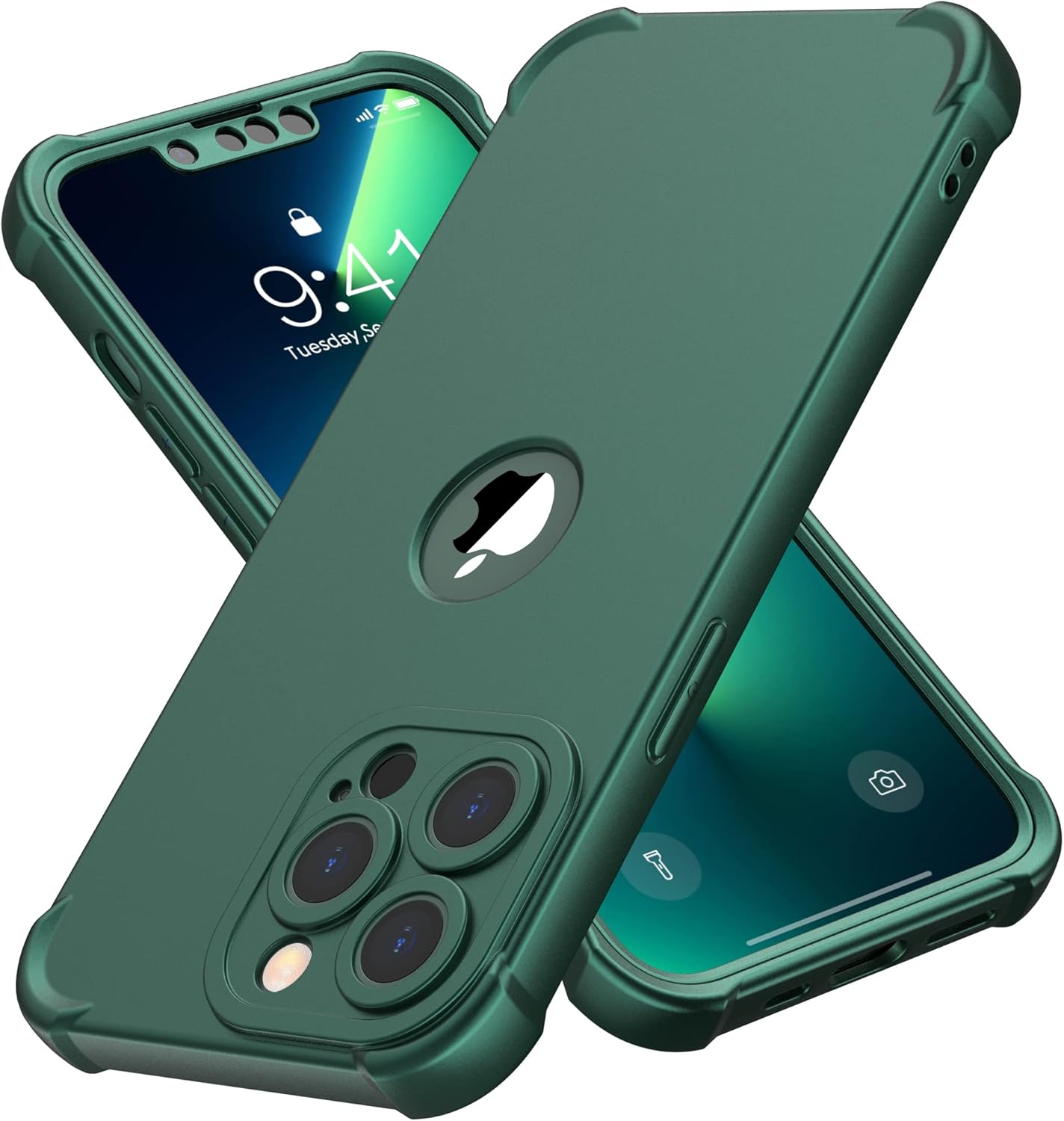ORETECH for iPhone 13 Pro Max Case, with [2 x Screen Protectors] [15 Ft Military...