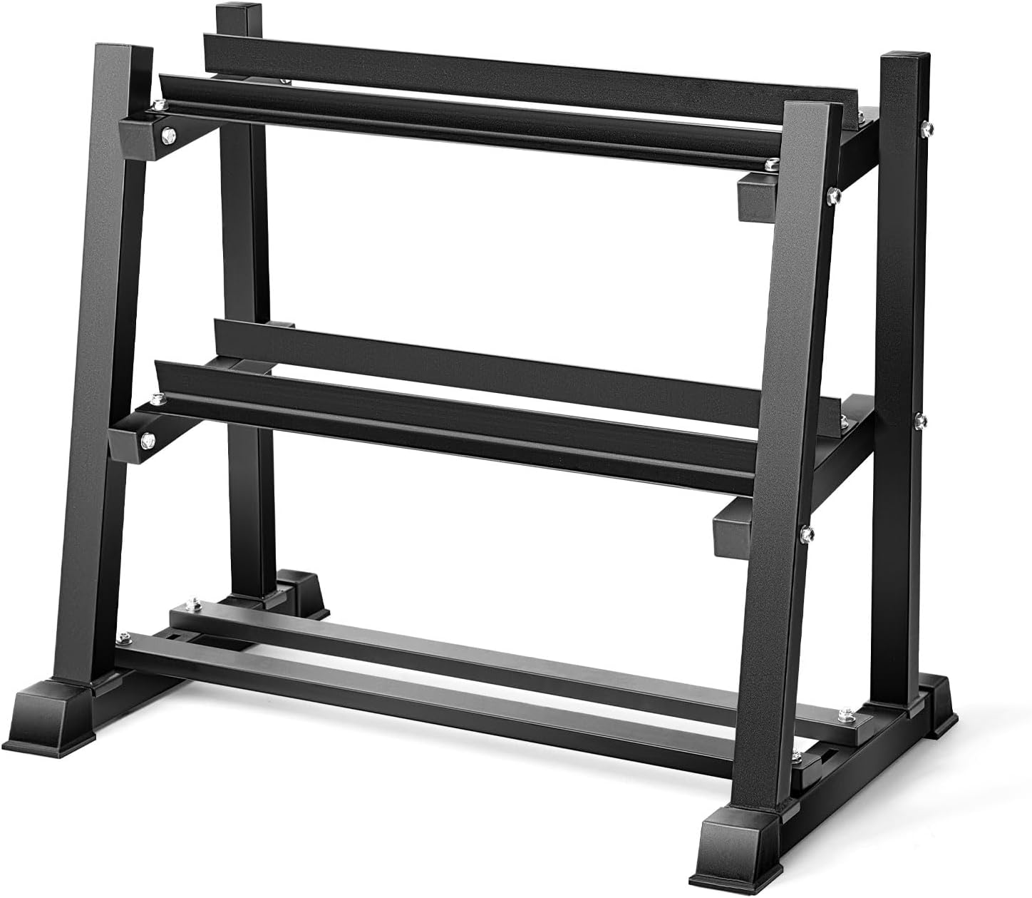 Dumbbell Rack, Bongkim Dumbbell Set with Rack Stand, Dumbbells Weights Rack for...
