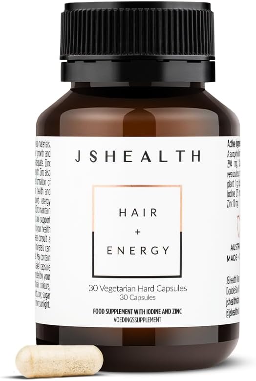 JSHealth Vitamins Hair and Energy Formula Hair Gro...