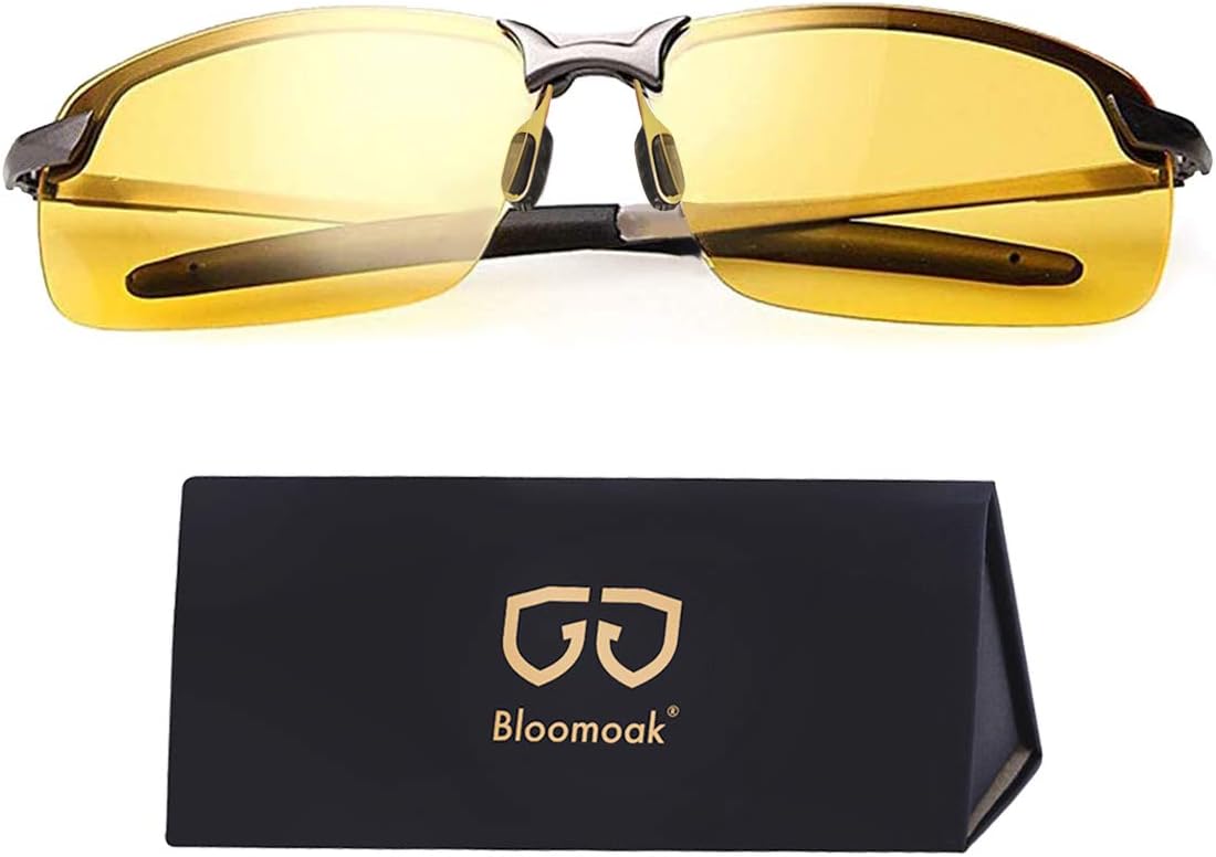 Day Night Driving Glasses- Anti-Glare Night Vision Glasses Men Women Polarized S...