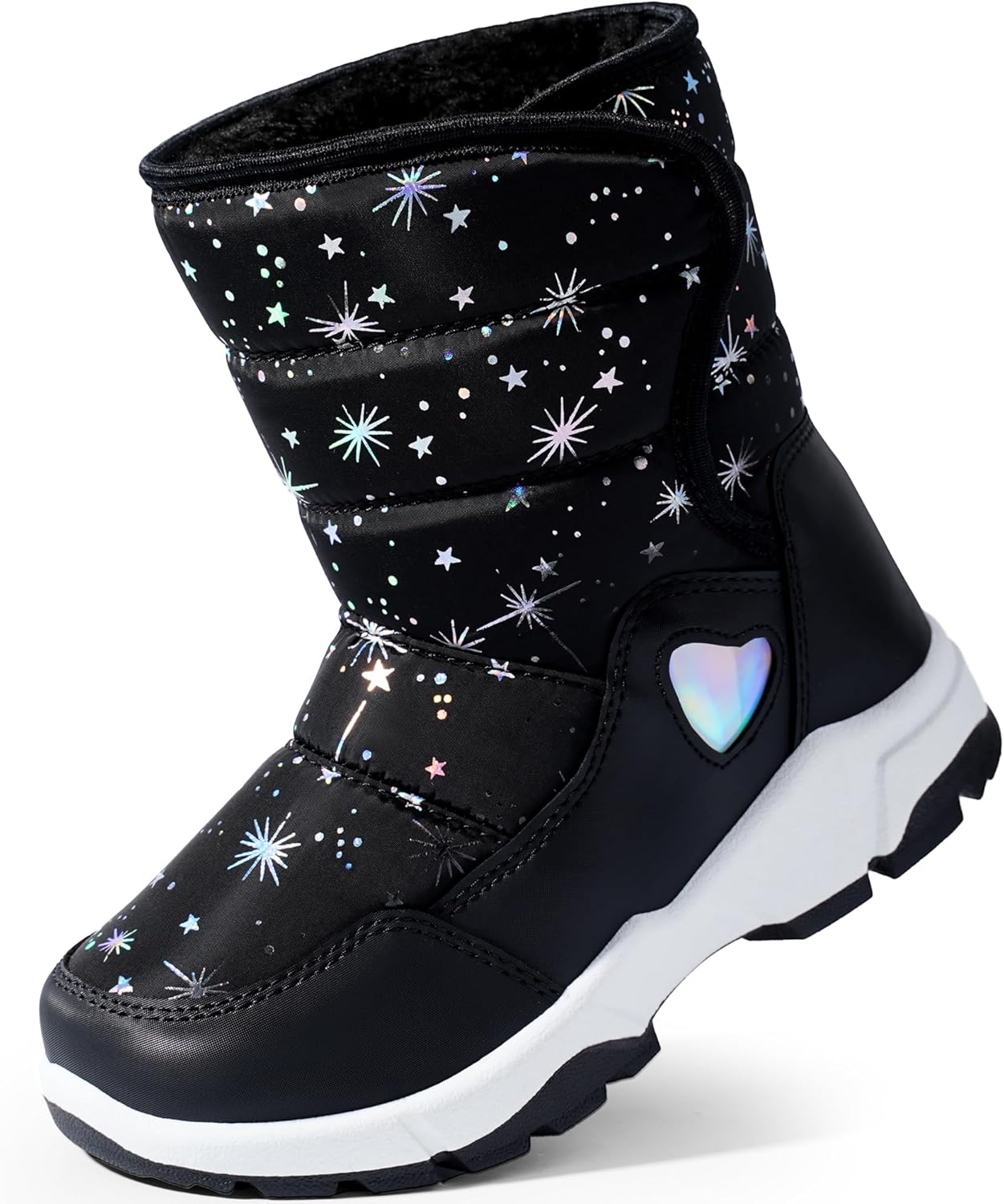 Kids Snow Boots Boys Girls Winter Boots For Toddler Waterproof Snow Ankle Boots...