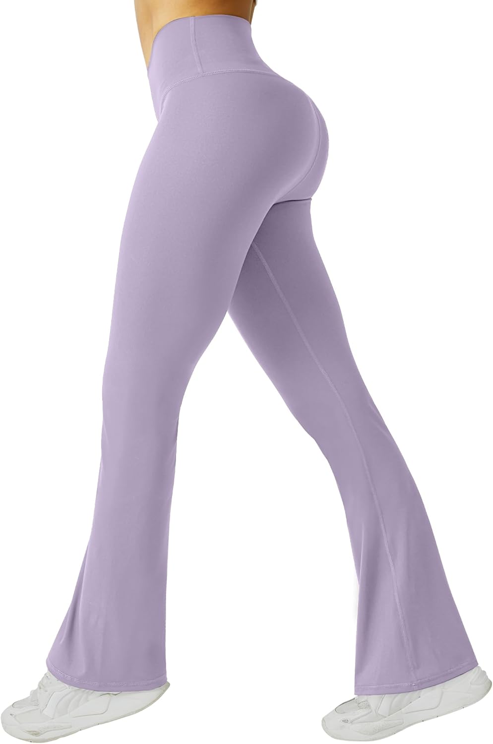 FireSwan Women's Flare Yoga Pants V Waist Flared Leggings High Waisted Bootcut W...