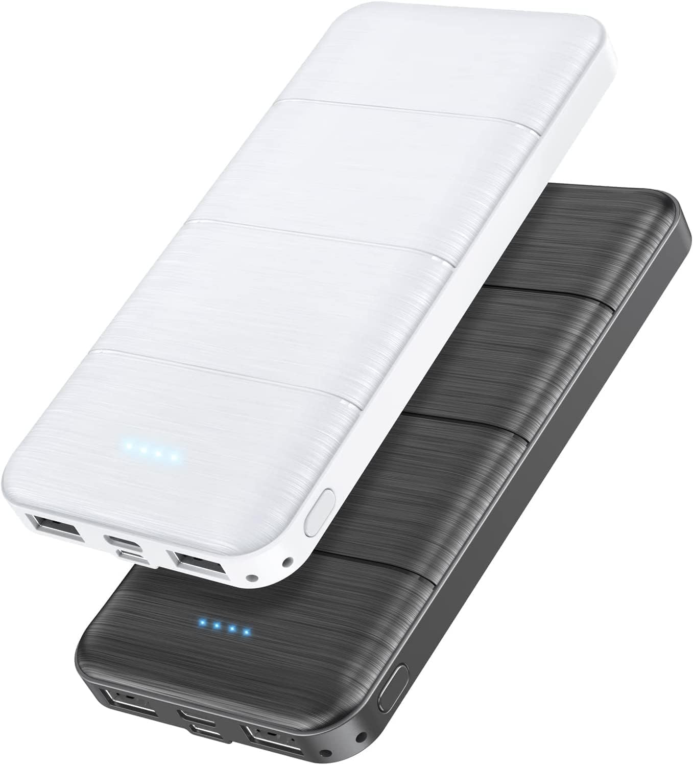 Portable-Charger-Power-Bank - 2 Pack 15000mAh Dual USB Power Bank Output 5V3.1A...