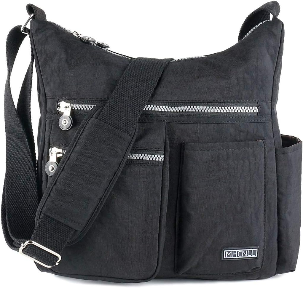 MHCNLL Crossbody Bag with Anti Theft RFID Pocket - Women Lightweight Water-Resis...