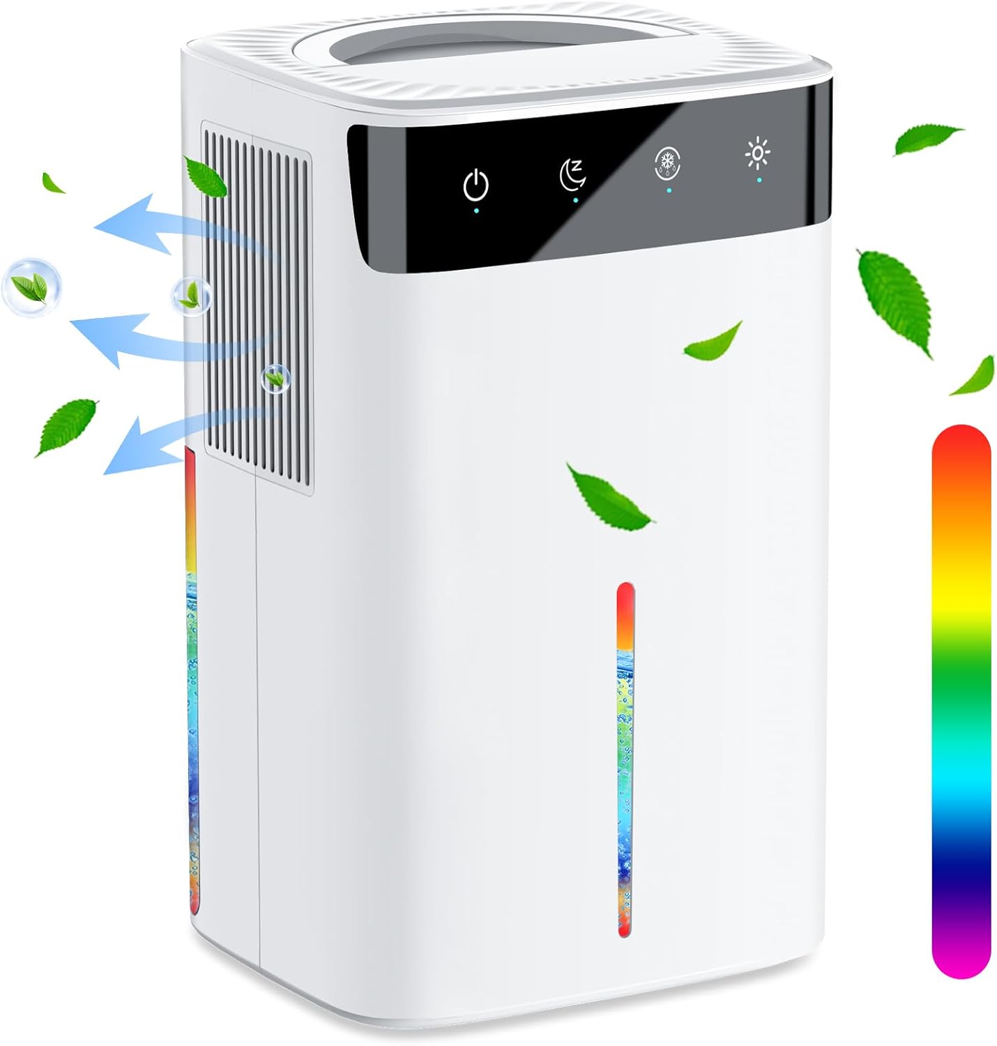 Dehumidifiers for Home-2600ML High-Efficiency Energy-Saving Portable Small Dehum...