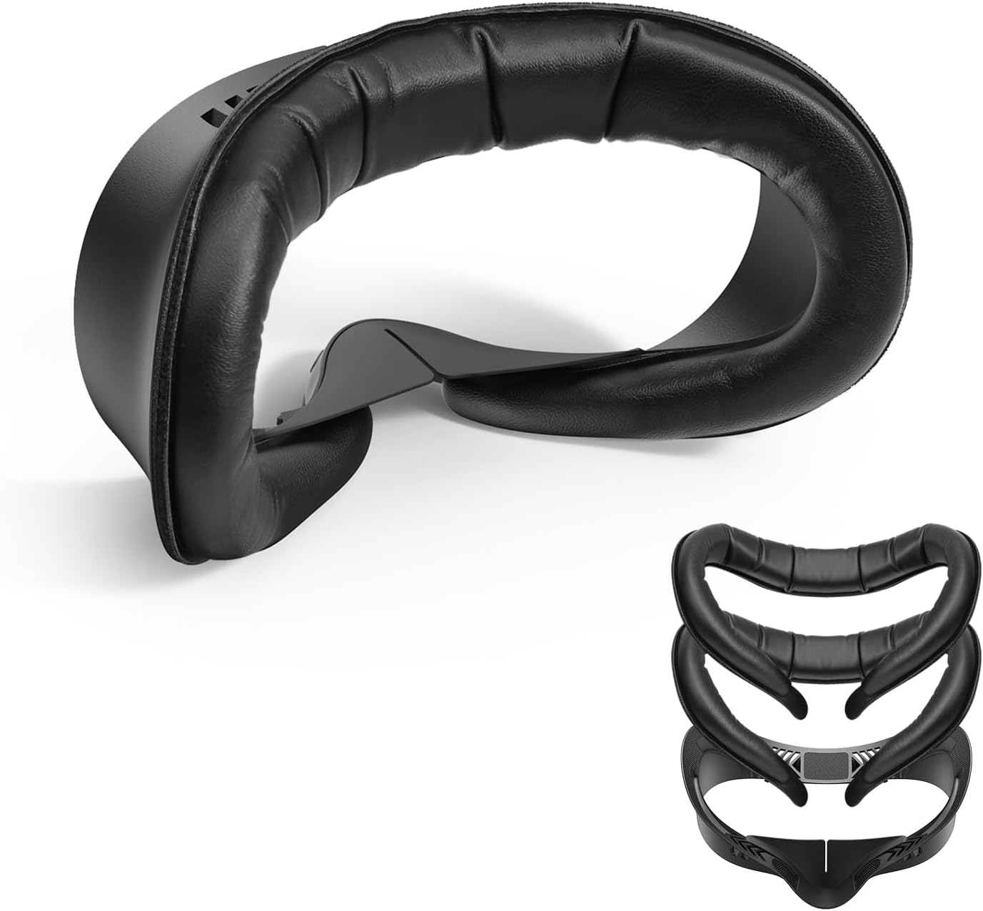 KIWI design V4 Facial Interface, 2 Face Pads Compatible with Quest 3S, NOT Compa...