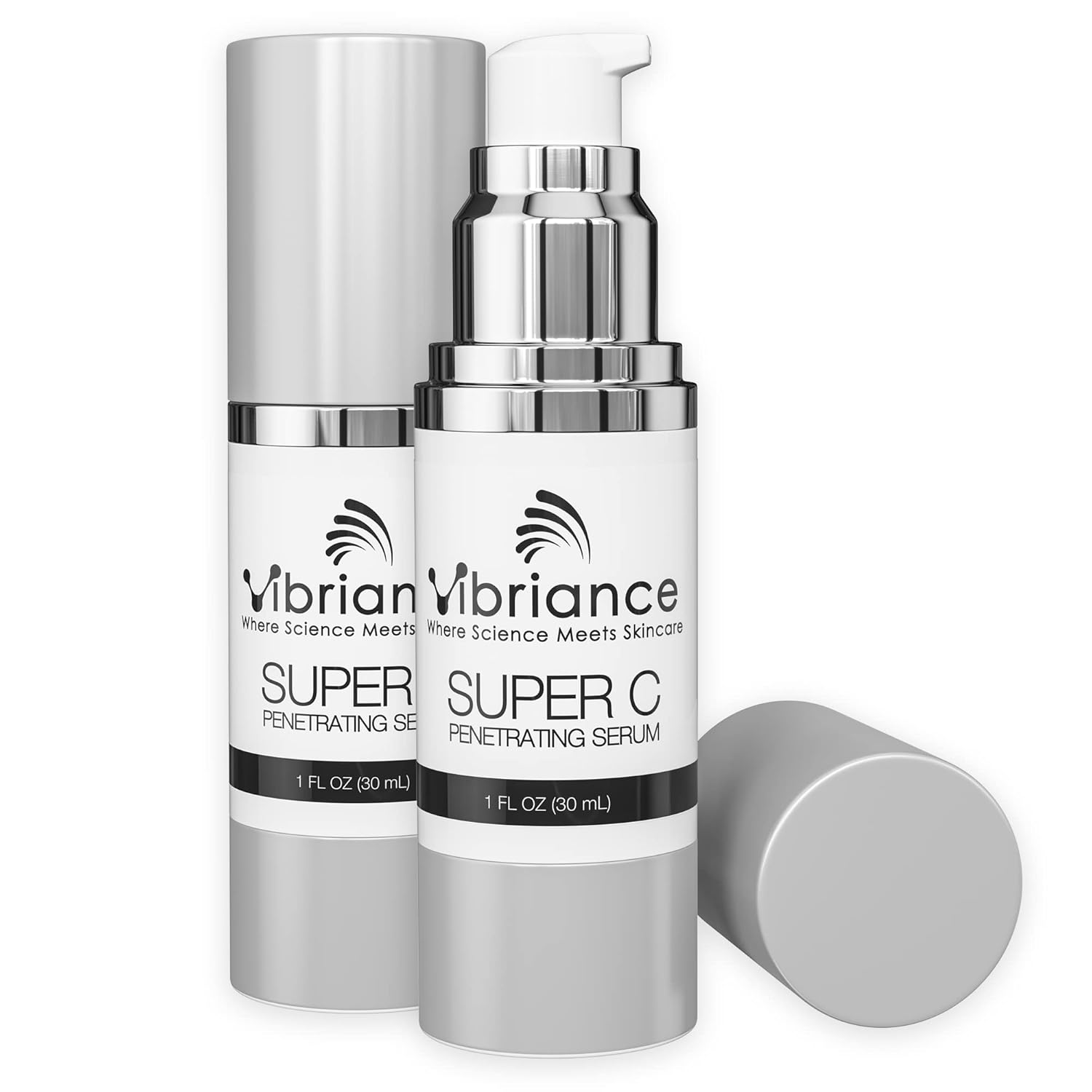 Vibriance Super C Serum for Mature Skin, Made in USA, All-in-One Vitamin Formula...
