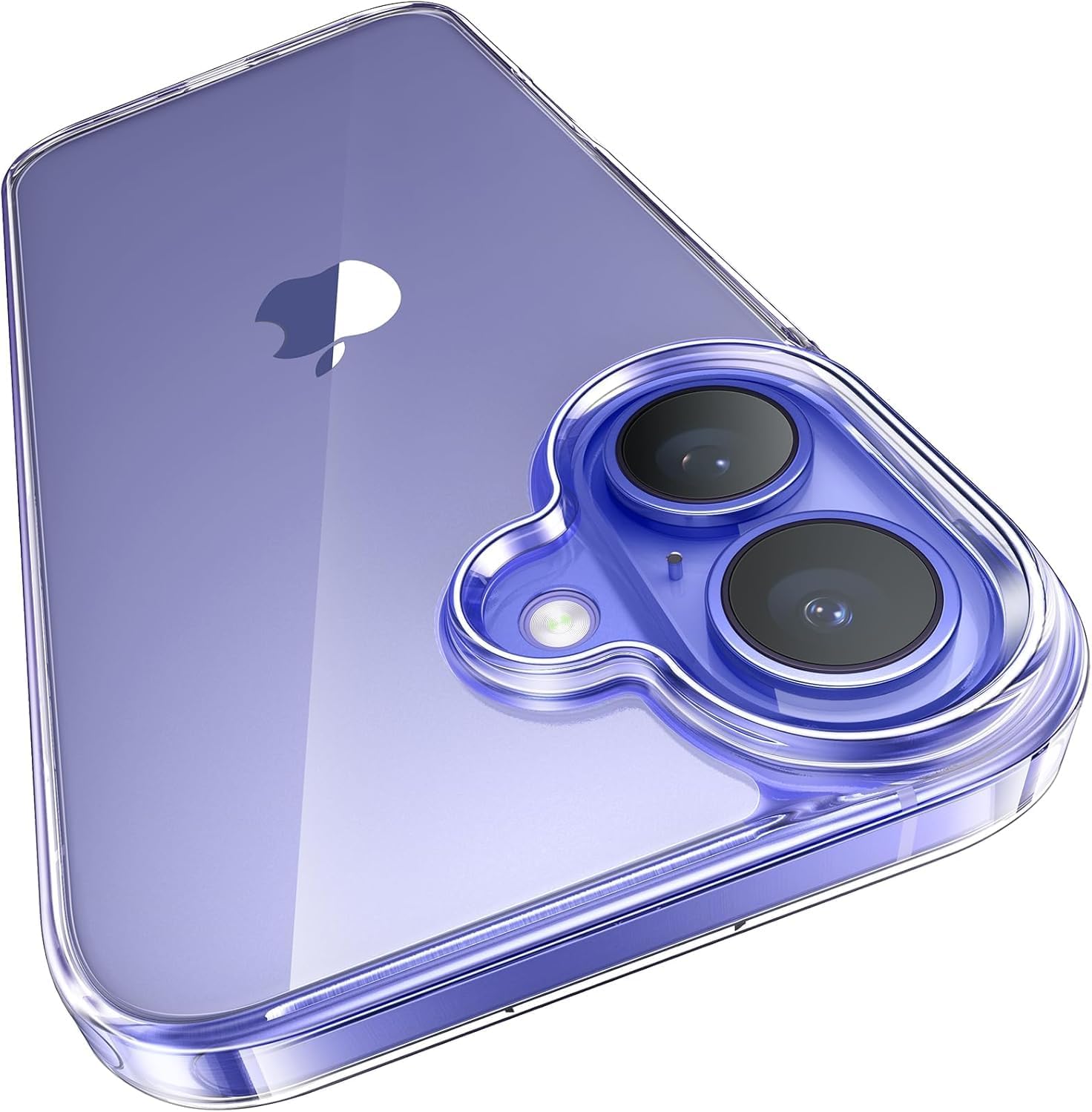 TORRAS Clear Case for iPhone 16 Case, [Ultra-Thin] [Anti-Yellowing] [Military Dr...
