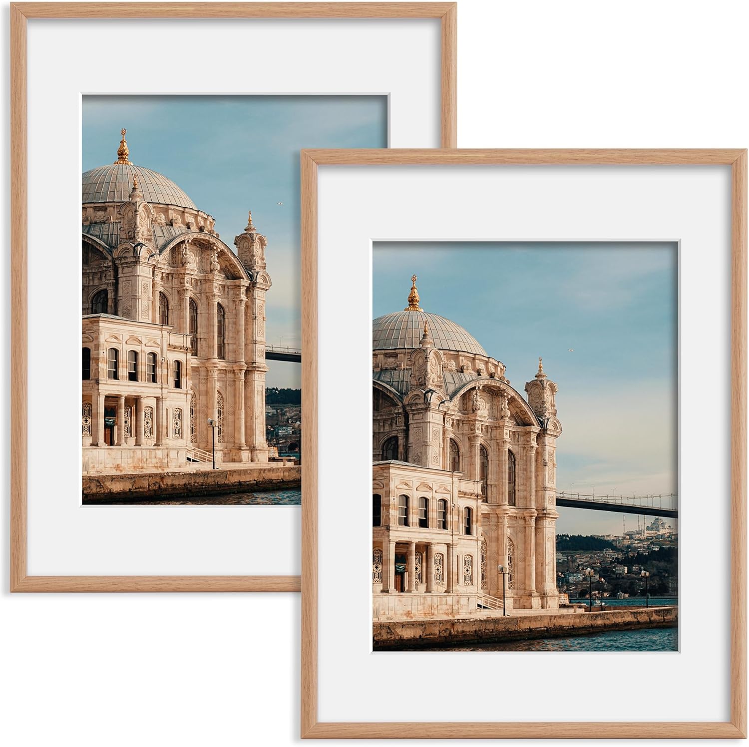 12x16 Picture Frame - 12x16 Picture Frame with Mat for 9x12, 16x12 Picture Frame...