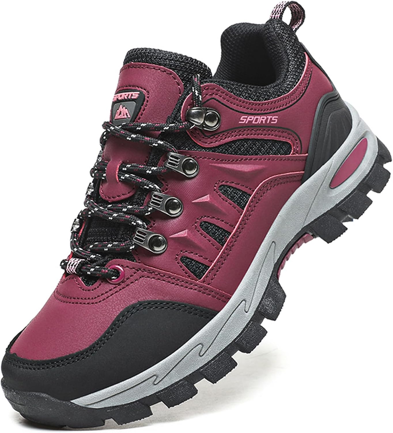 Topwolve Hiking Boots Men's Women's Waterproof Walking Shoes Low Rise Trekking C...