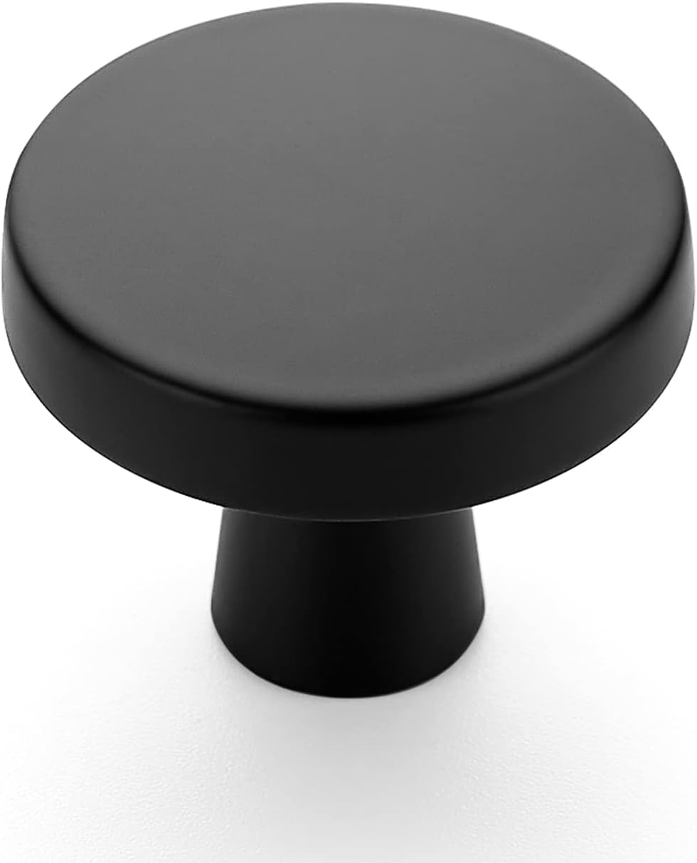 Ravinte 25 Pack Drawer Pulls 1-1/4 Inch Kitchen Cabinet Knobs Solid Round Dresse...