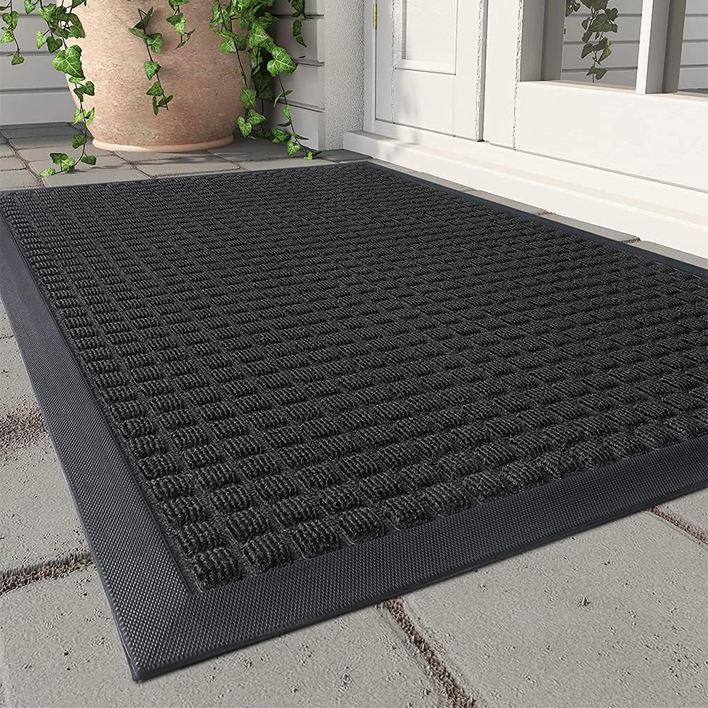 MontVoo-Front Door Mat Outside Entrance Doormat-Outdoor Indoor Door Mat for Entr...