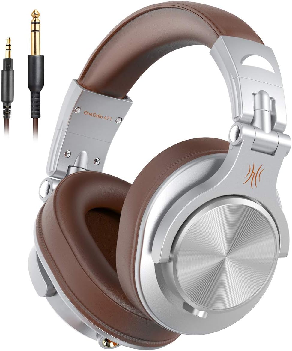OneOdio A71 Hi-Res Studio Recording Headphones - Wired Over Ear Headphones with...