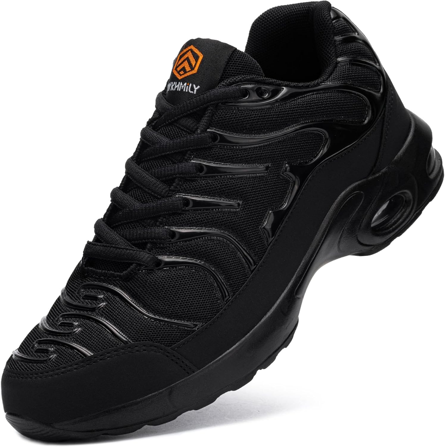 DYKHMILY Safety Trainers Mens Puncture Proof Steel Toe Cap Trainers Lightweight...