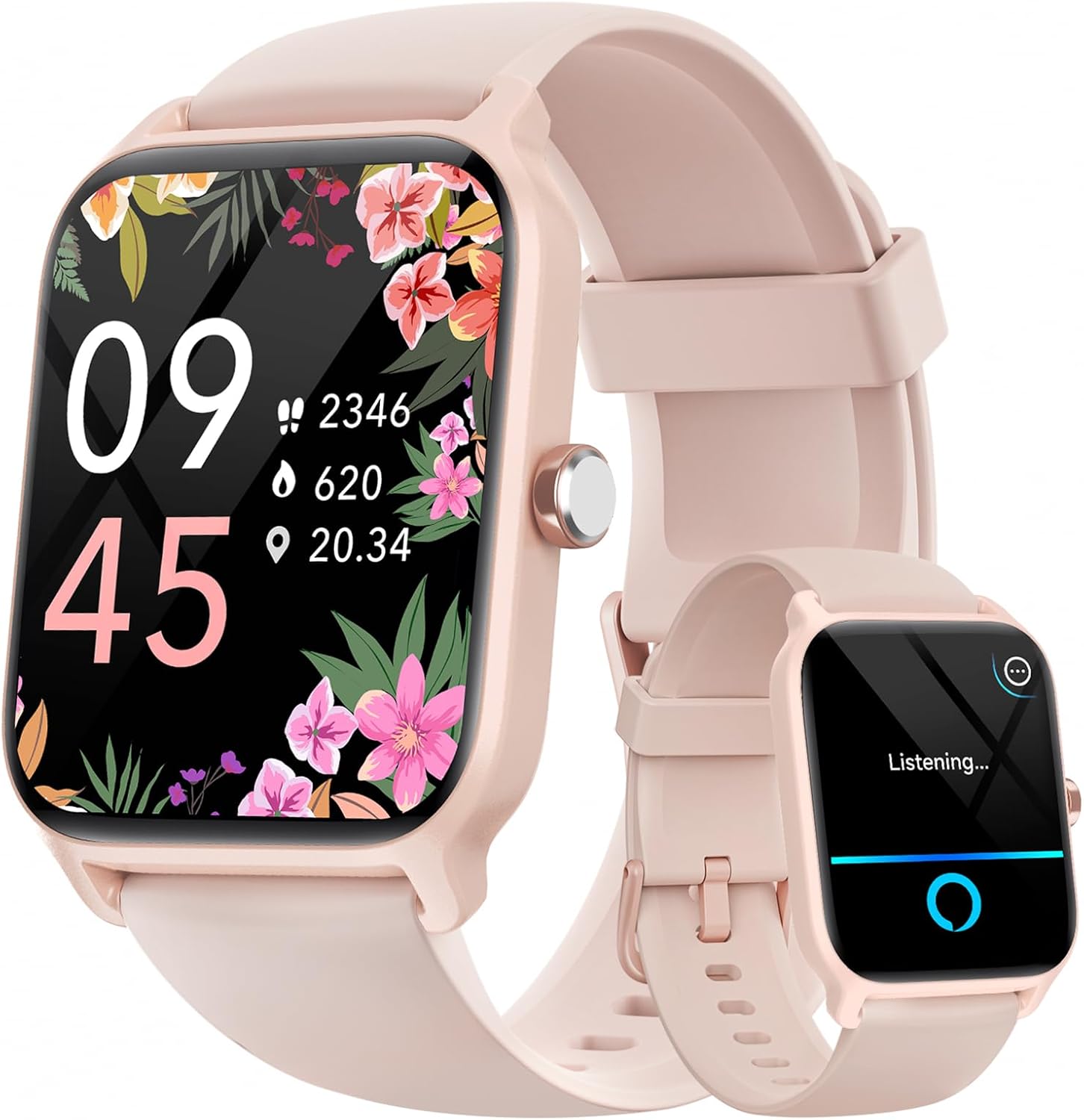 Fitpolo Smart Watches for Women Android & iPhone, Alexa Built-in [1.8" HD Screen...