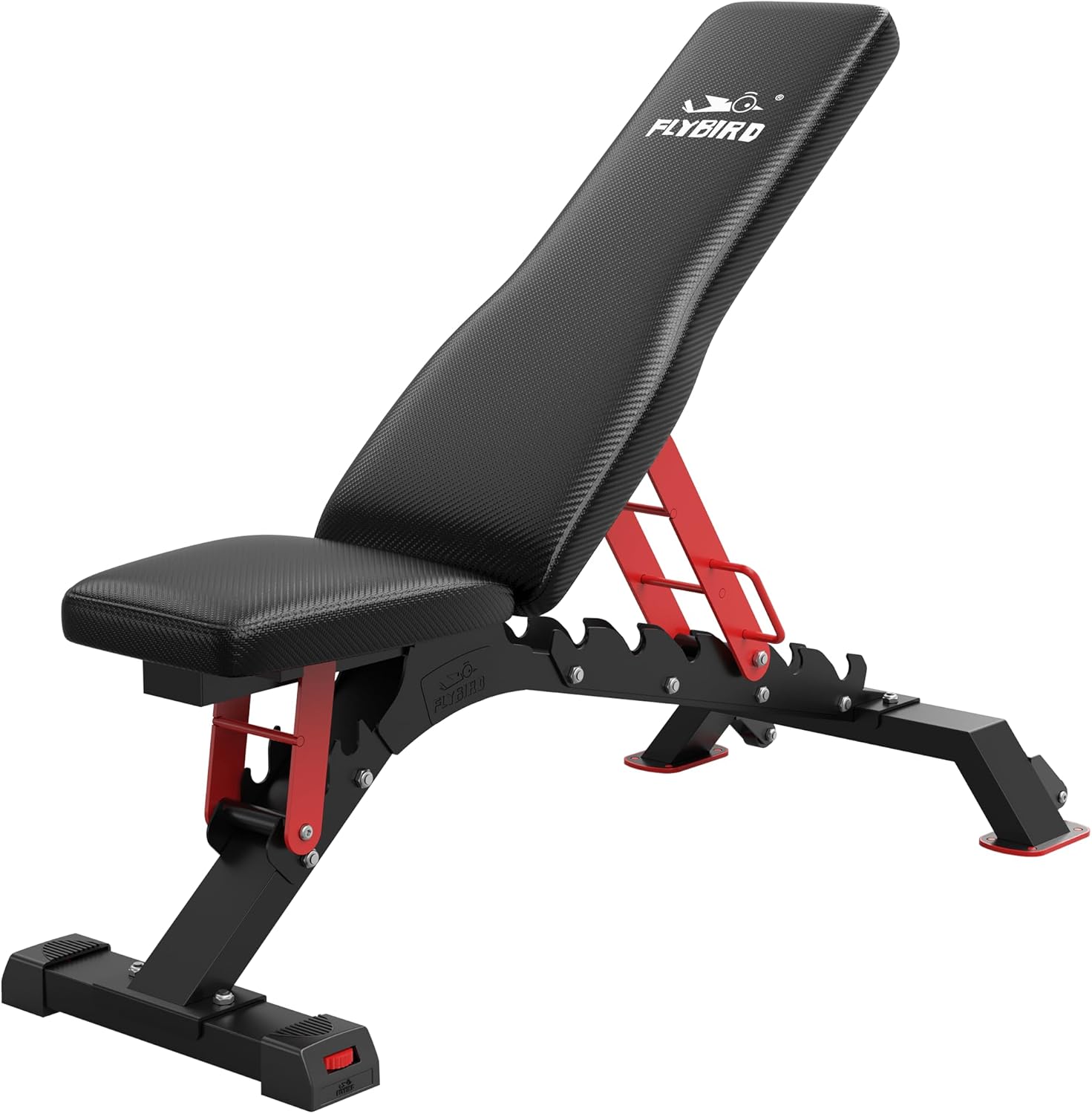 FLYBIRD Weight Bench, 1200LBS Weight Capacity Strength Training Bench Heavy-duty...