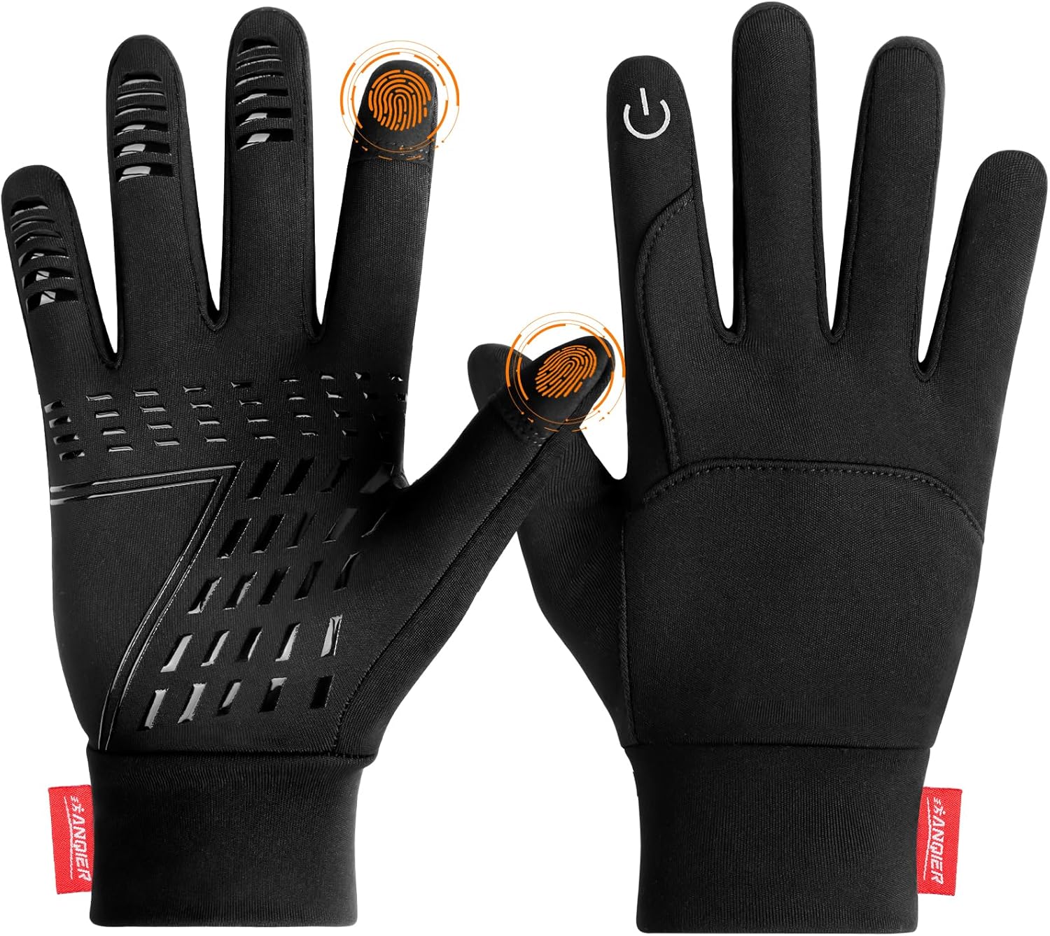 coskefy Running Gloves, Thermal Touch Screen Gloves Winter Men Women for Cycling...