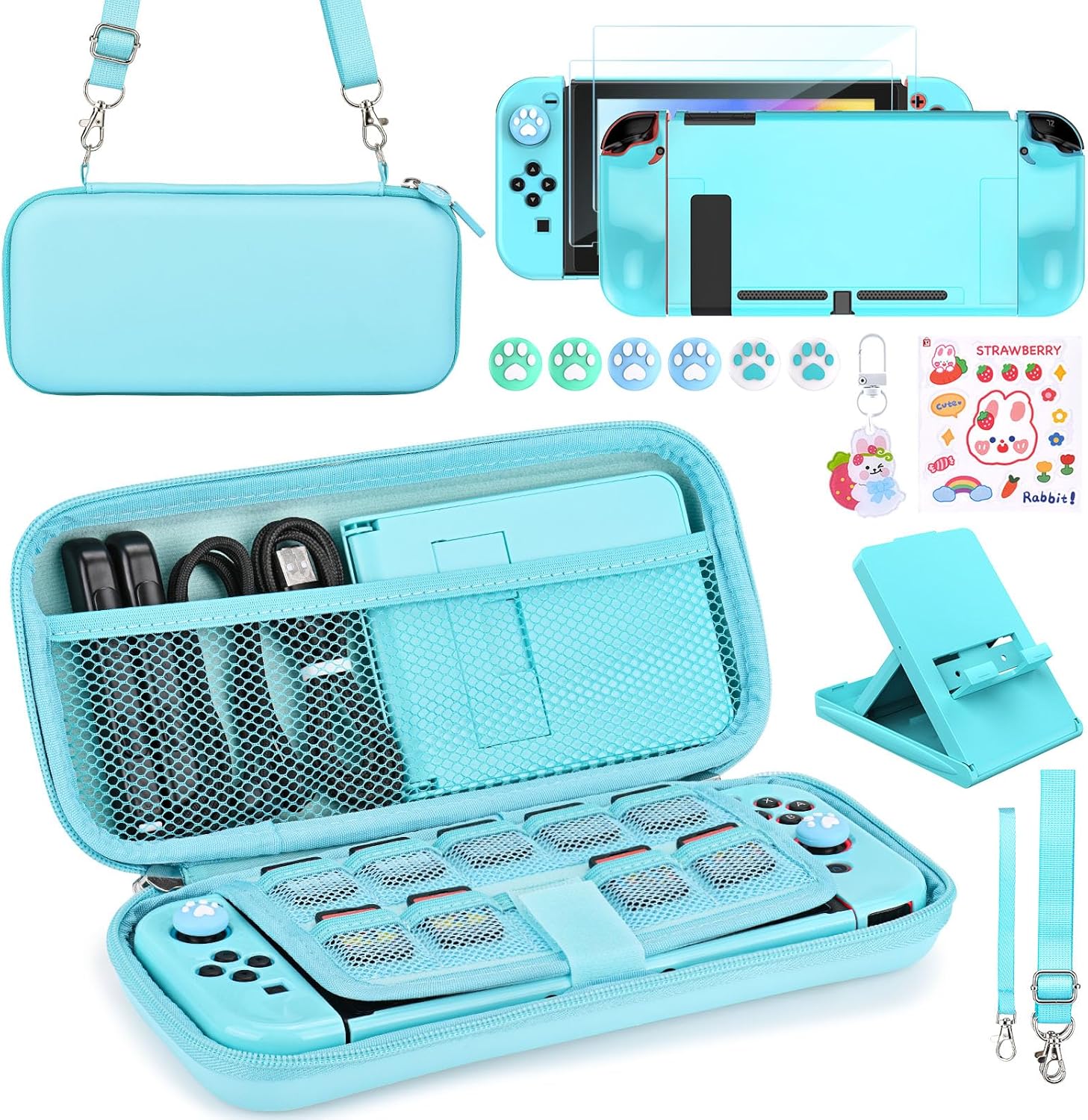 Younik Switch Accessories Bundle, 17 in 1 Switch A...