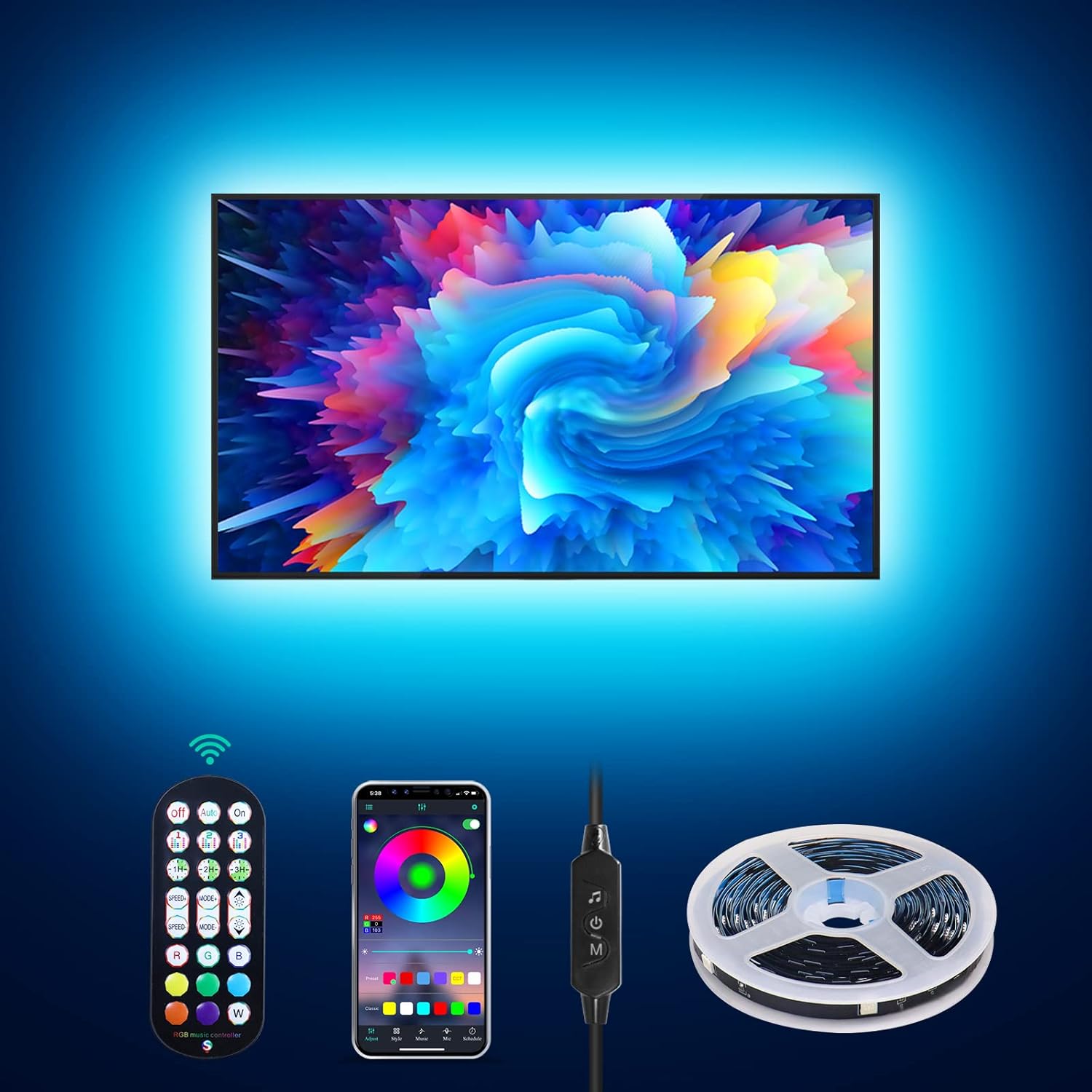 Daymeet TV Led Lights, Led Lights for TV Led Backl...