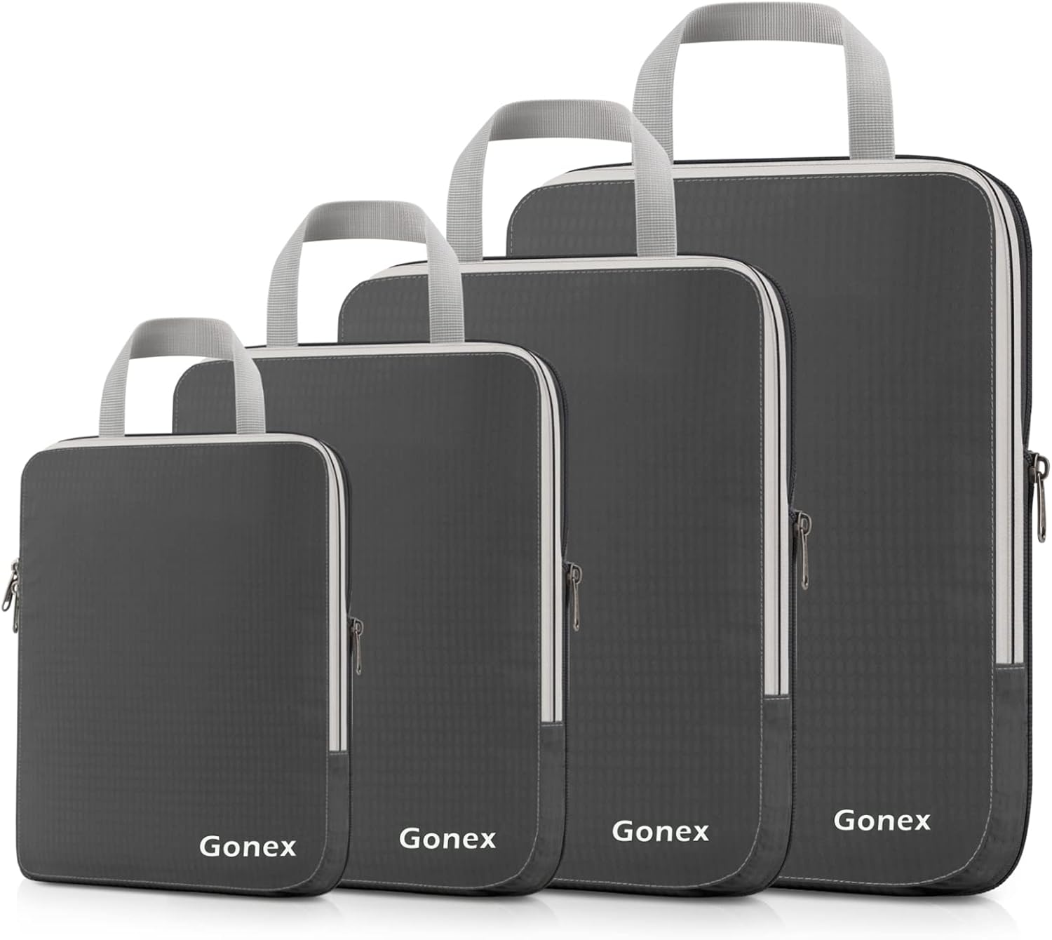 Gonex Compression Packing Cubes Extensible Organiz...