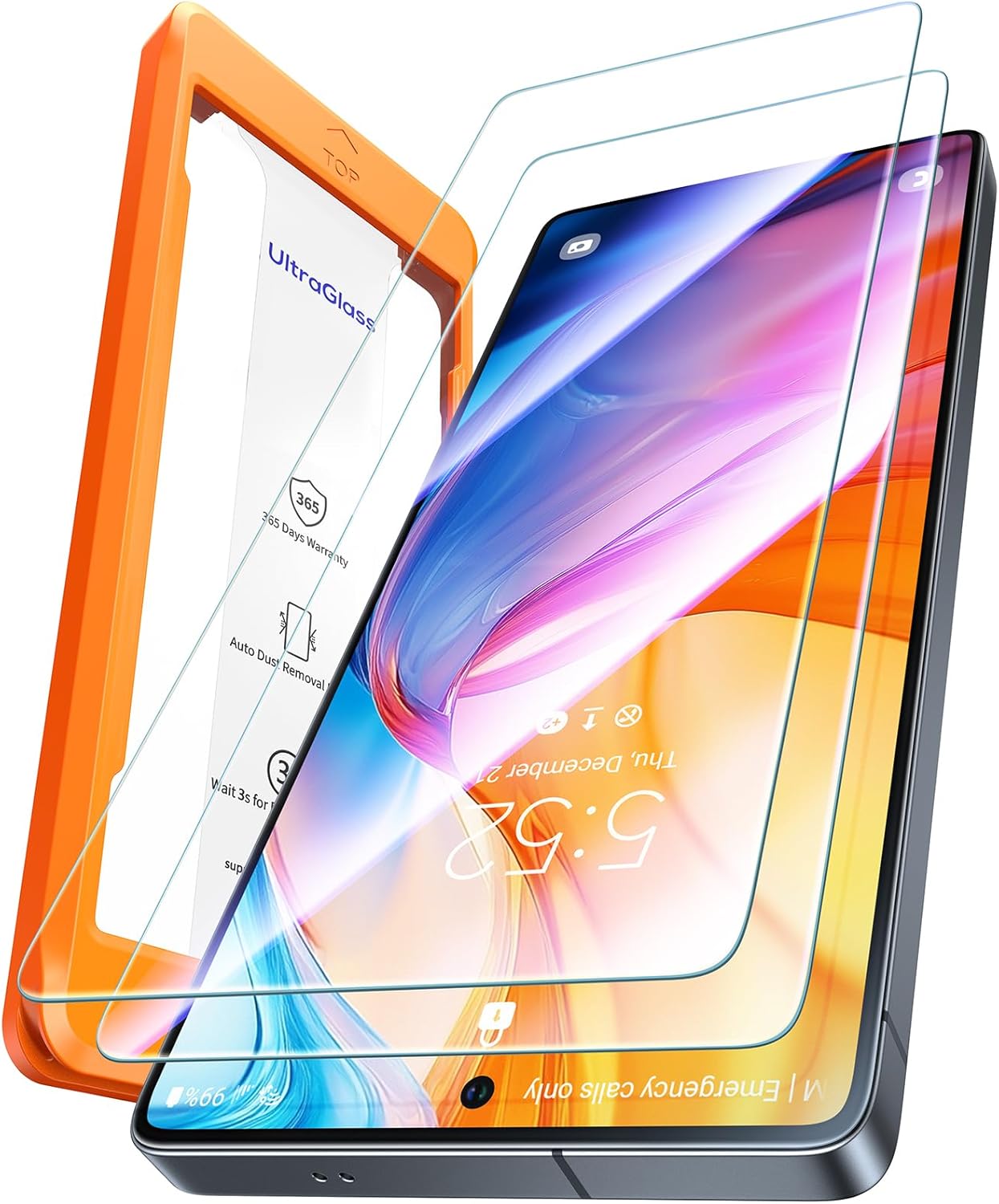 UltraGlass Unbreak TOP 9H+ Glass for Samsung Galaxy S25 Ultra Screen Protector [...