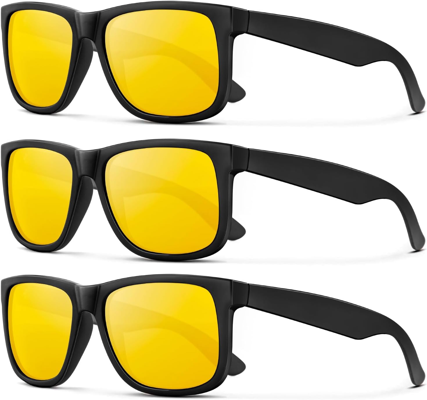 KALIYADI Sunglasses Men Polarized Sun glasses for Mens Womens Classic Matte Blac...