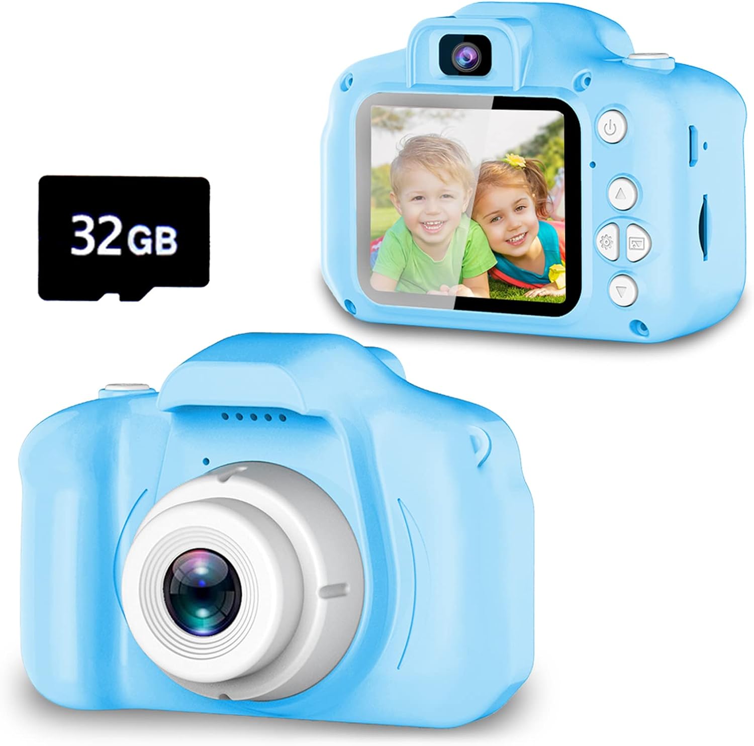 Seckton Upgrade Kids Selfie Camera, Christmas Birthday Gifts for Boys Age 3-9, H...