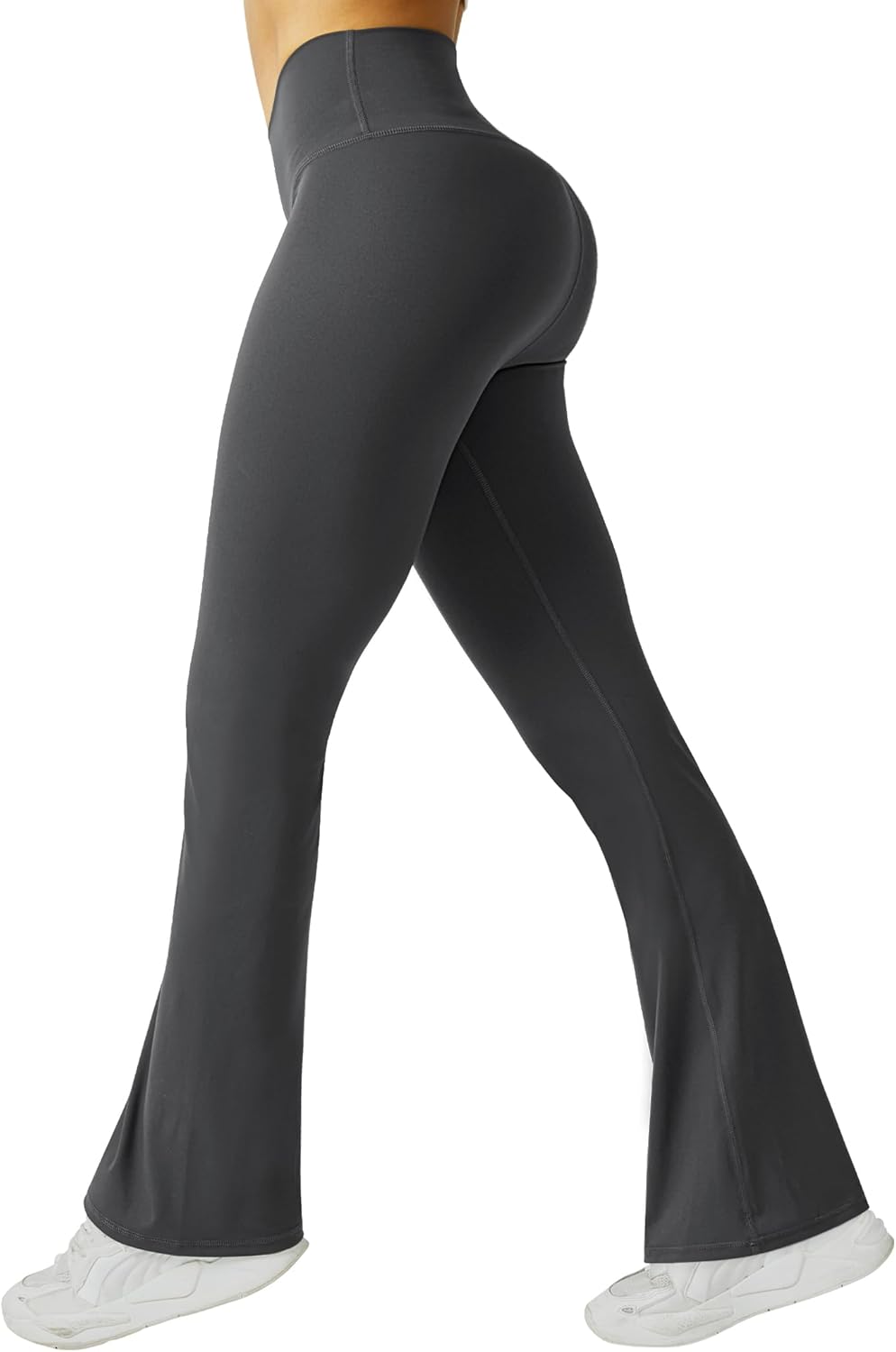 FireSwan Women's Flare Yoga Pants V Waist Flared Leggings High Waisted Bootcut W...