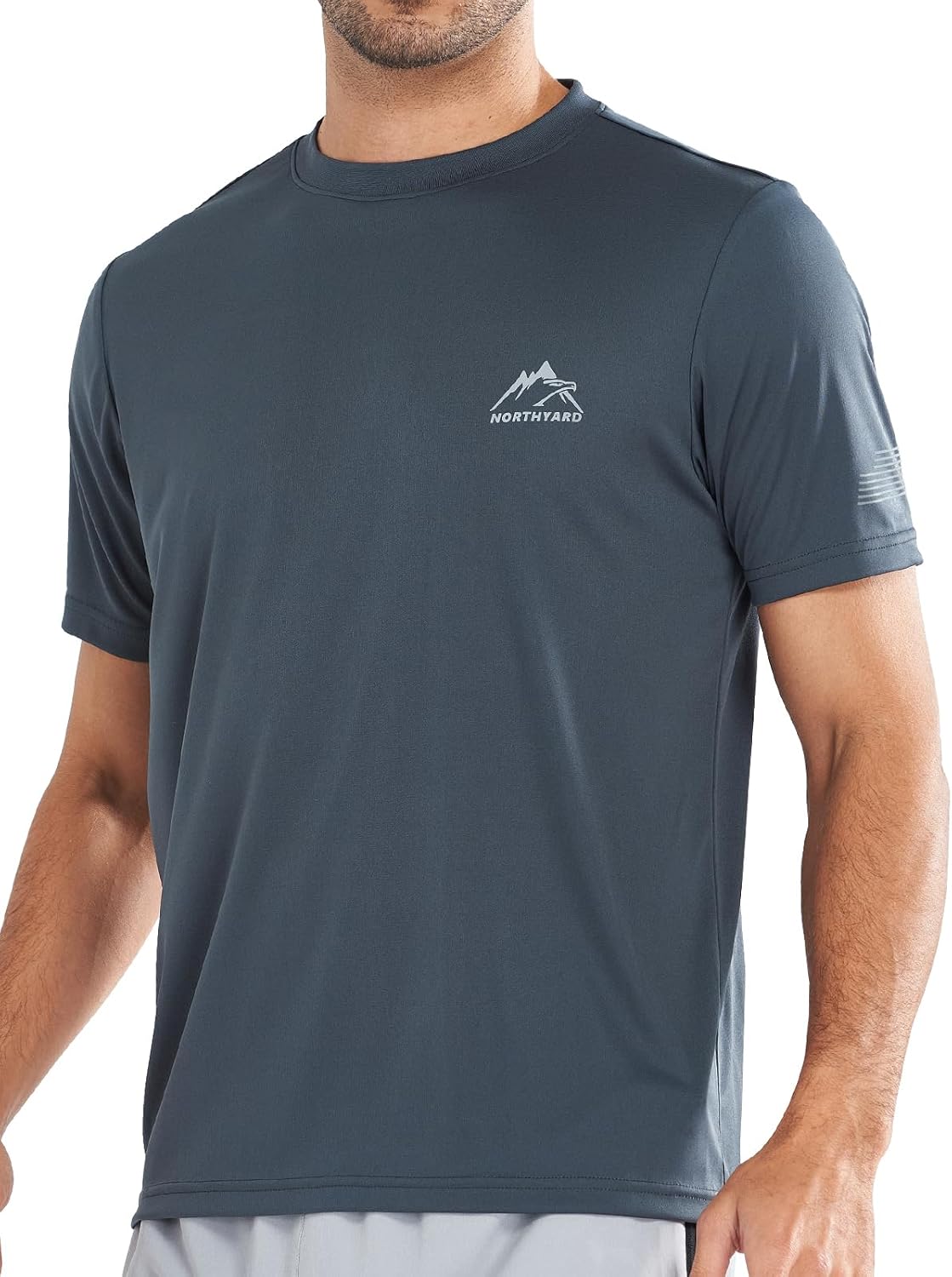NORTHYARD Men's UPF 50+ Sun Protection Shirts Swim SPF UV Quick Dry Short Sleeve...