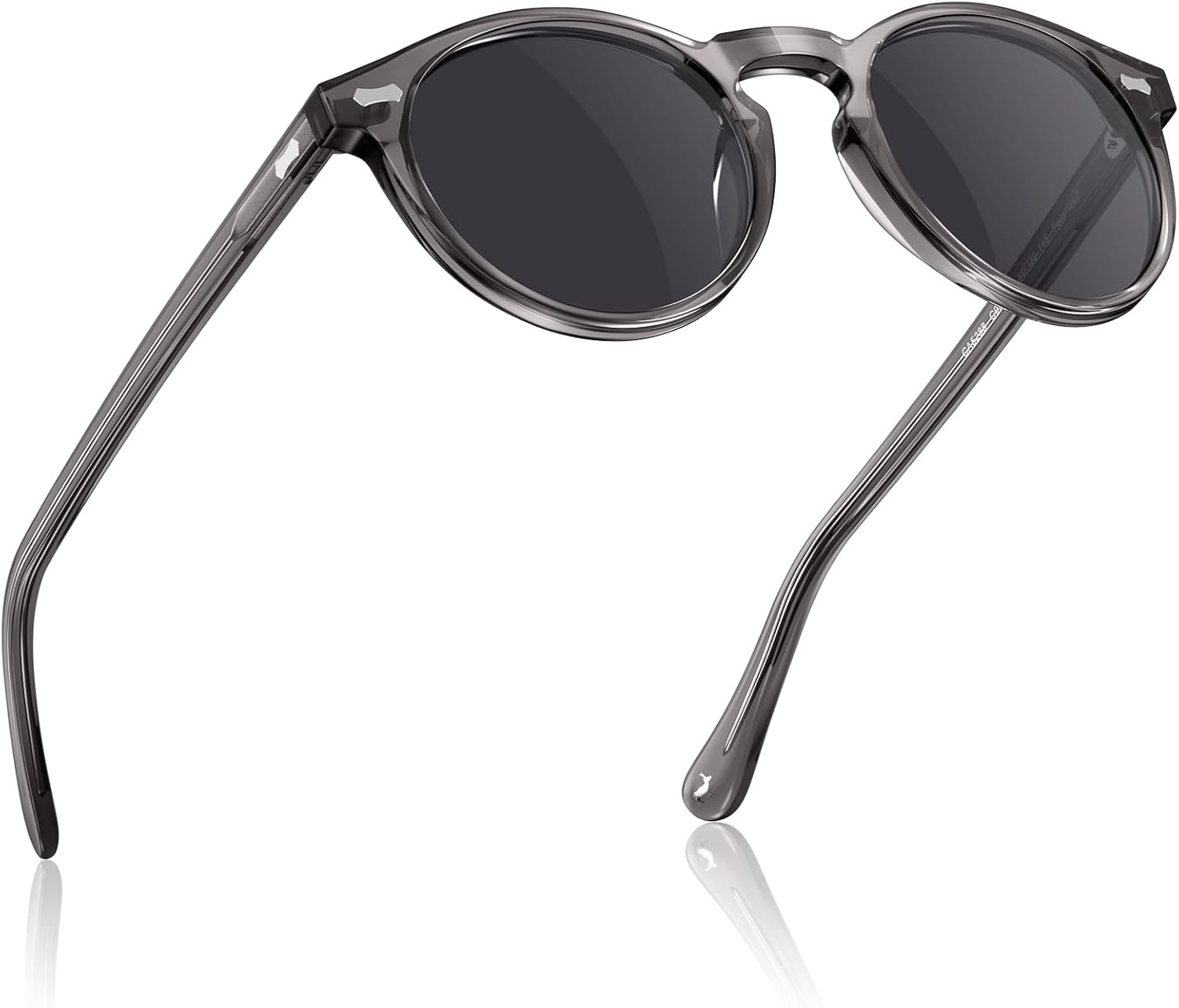 CARFIA Vintage Polarized Sunglasses for Men UV400 Protection Retro Fashion Eyewe...