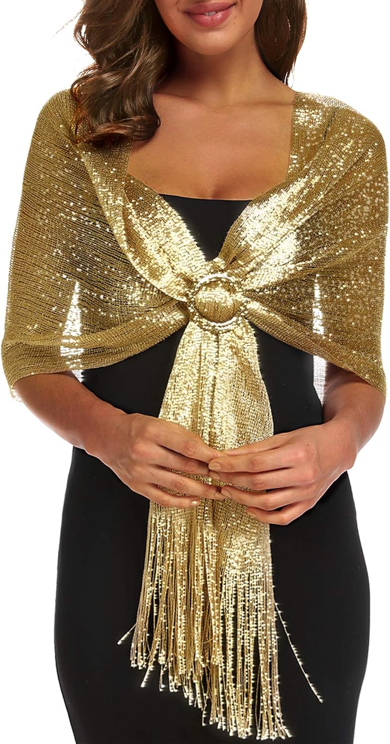 Rheane Shawls and Wraps for Evening Dresses Shawl Wraps for Women with Buckle fo...