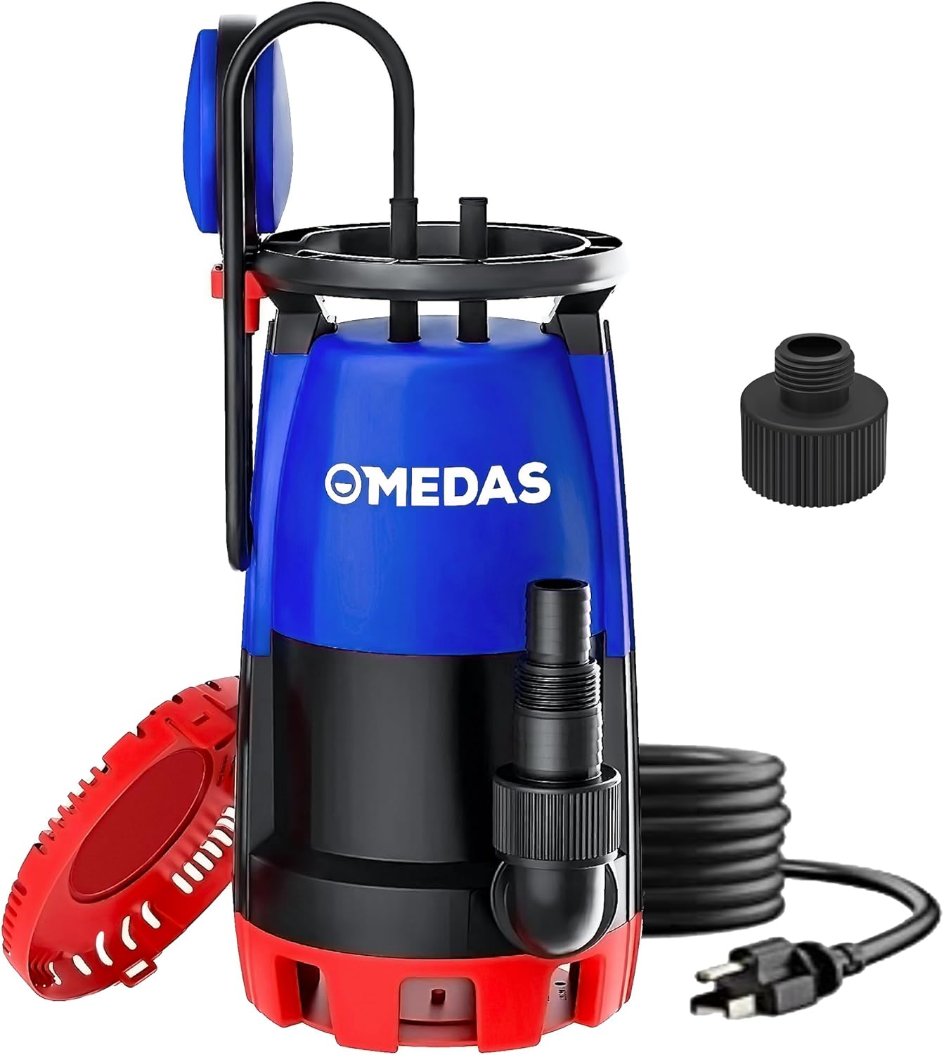 MEDAS 1HP 750W 4623GPH Submersible Sump Pump Electric 3 in 1 Clean/Dirty Water U...
