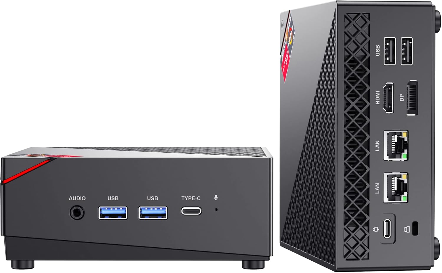 ACEMAGICIAN Dual LAN Mini PC AMD Ryzen 7 5825U Mini PC 32GB DDR4 512GB SSD Mini...