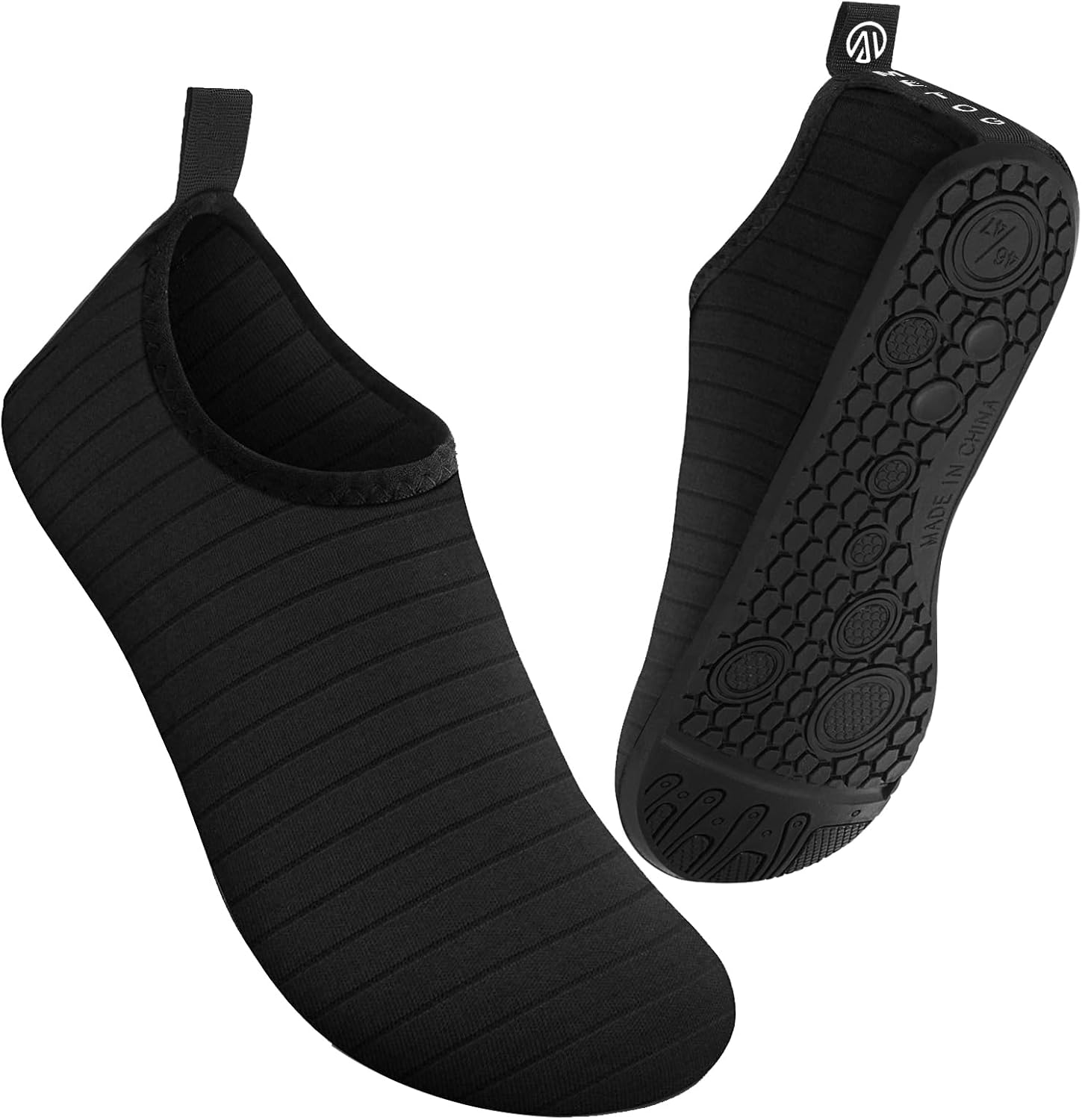 Metog Men Women Water Shoes Quick-Dry Aqua Socks Barefoot Slip-on for Beach Swim...