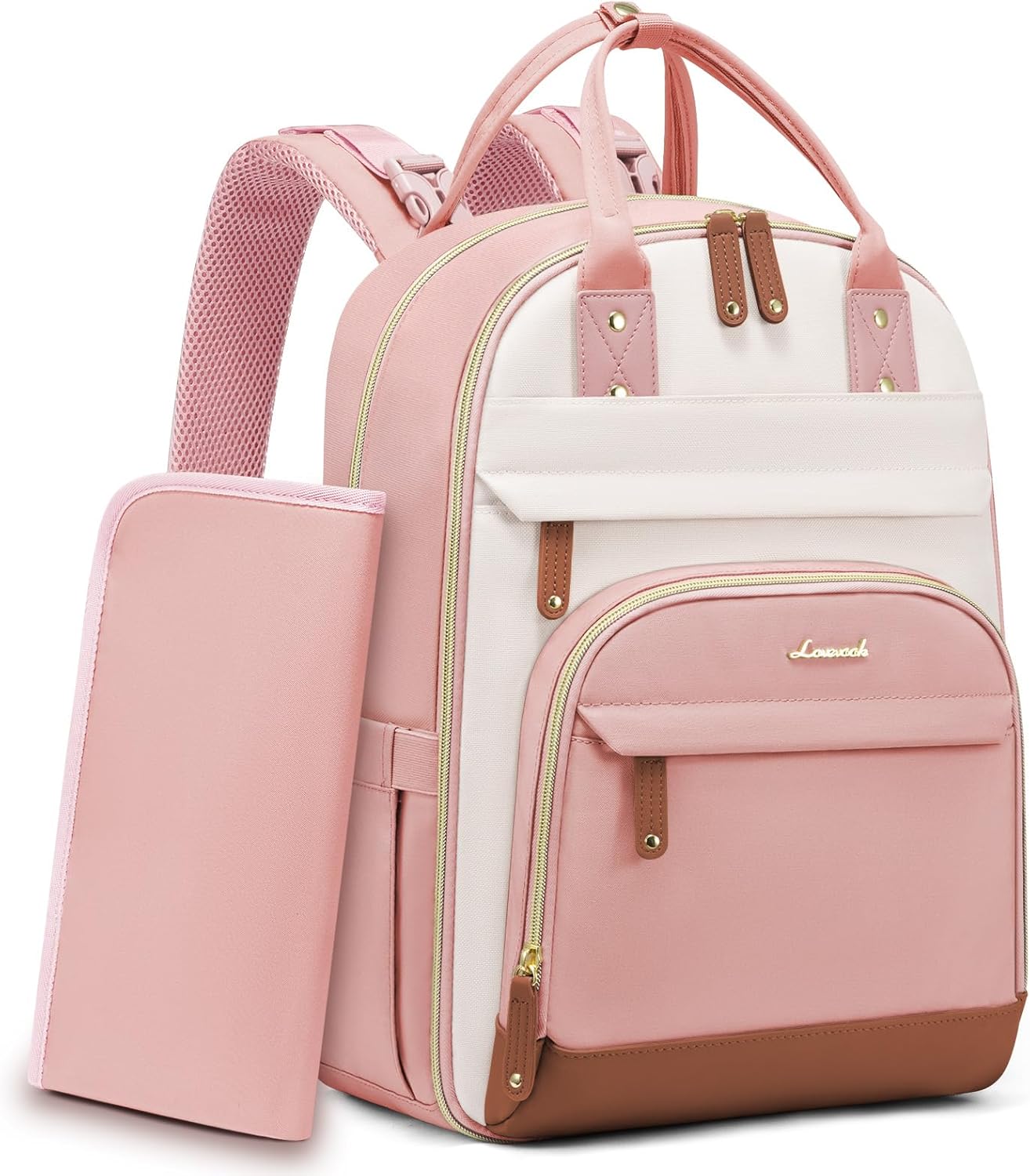 LOVEVOOK Diaper Bag Backpack, Baby Bag with Changing Pad, Large Diaper Backpack...