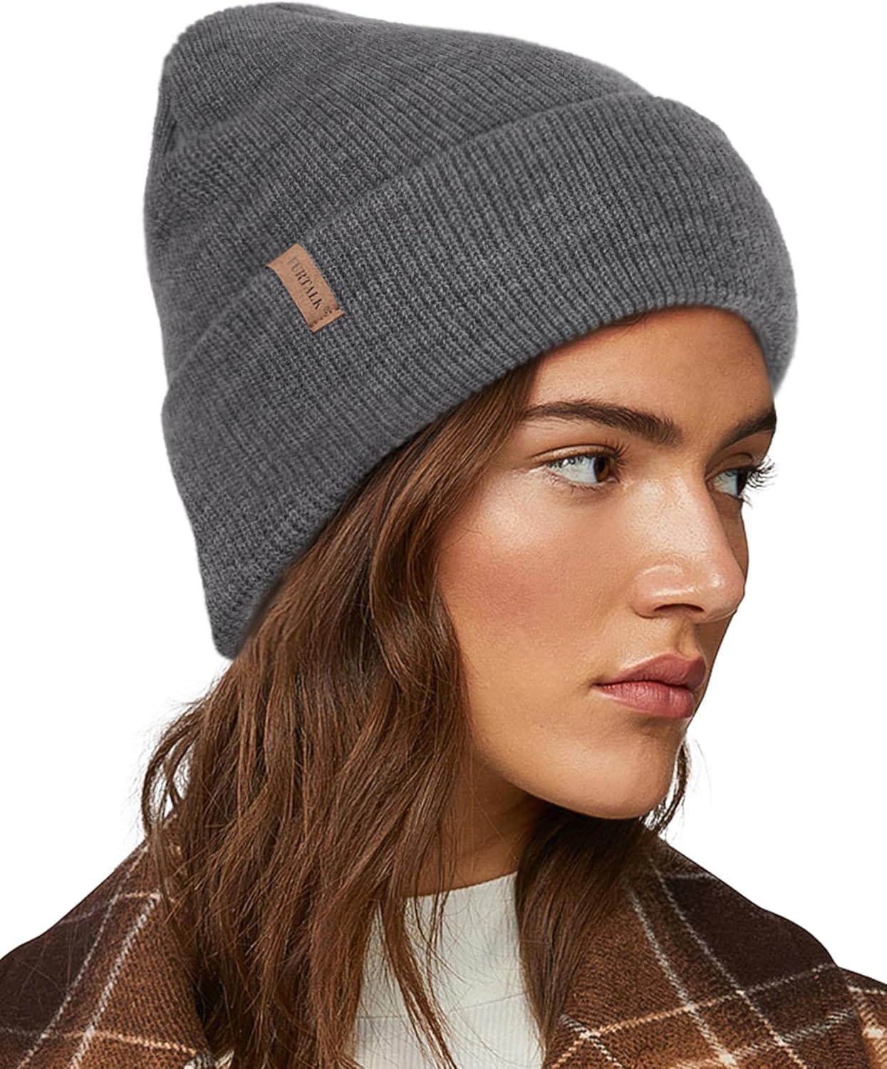 FURTALK Beanie Hats for Women Men Winter Hats Womens Knitted Slouchy Beanies Cuf...