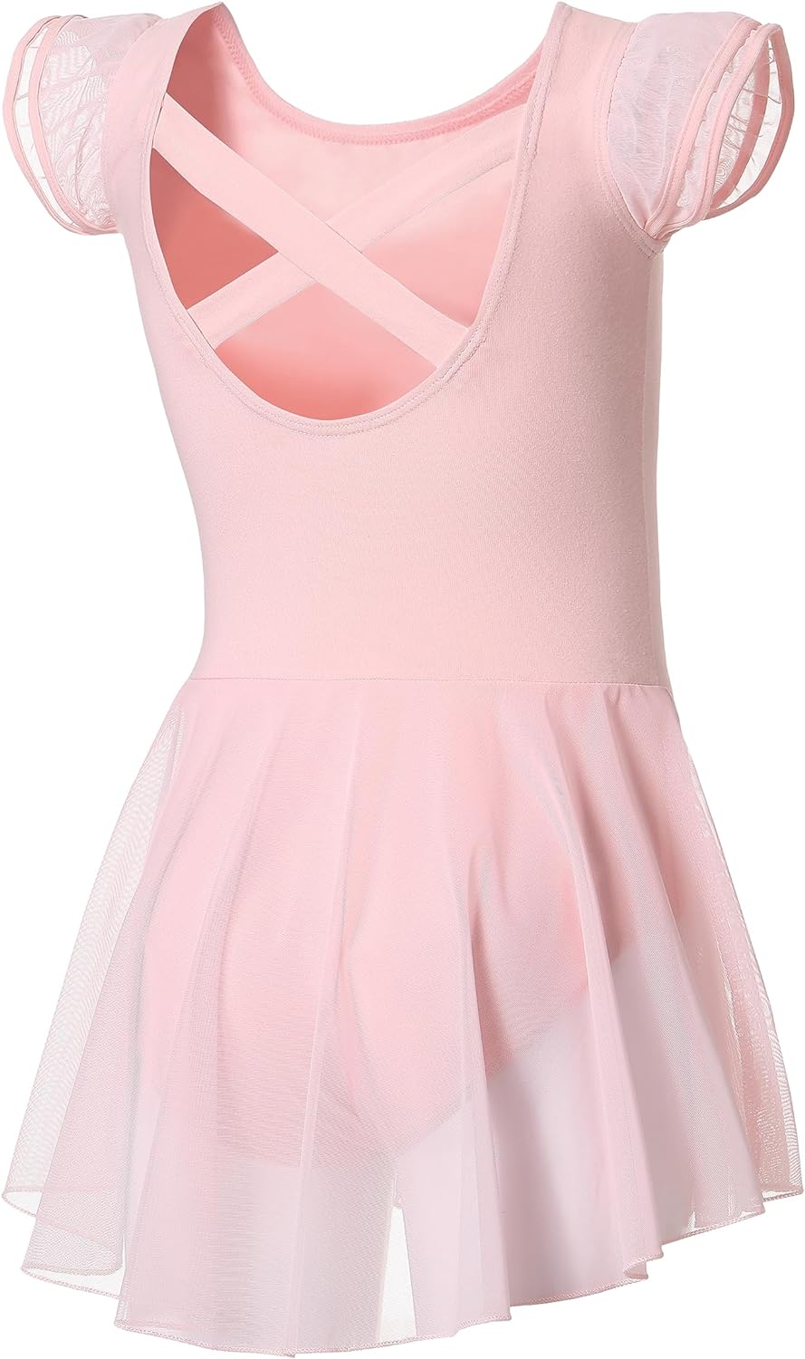 DIPUG Ballet Leotards for Girls Ballet Leotard with Skirt Toddler Dance Leotards...
