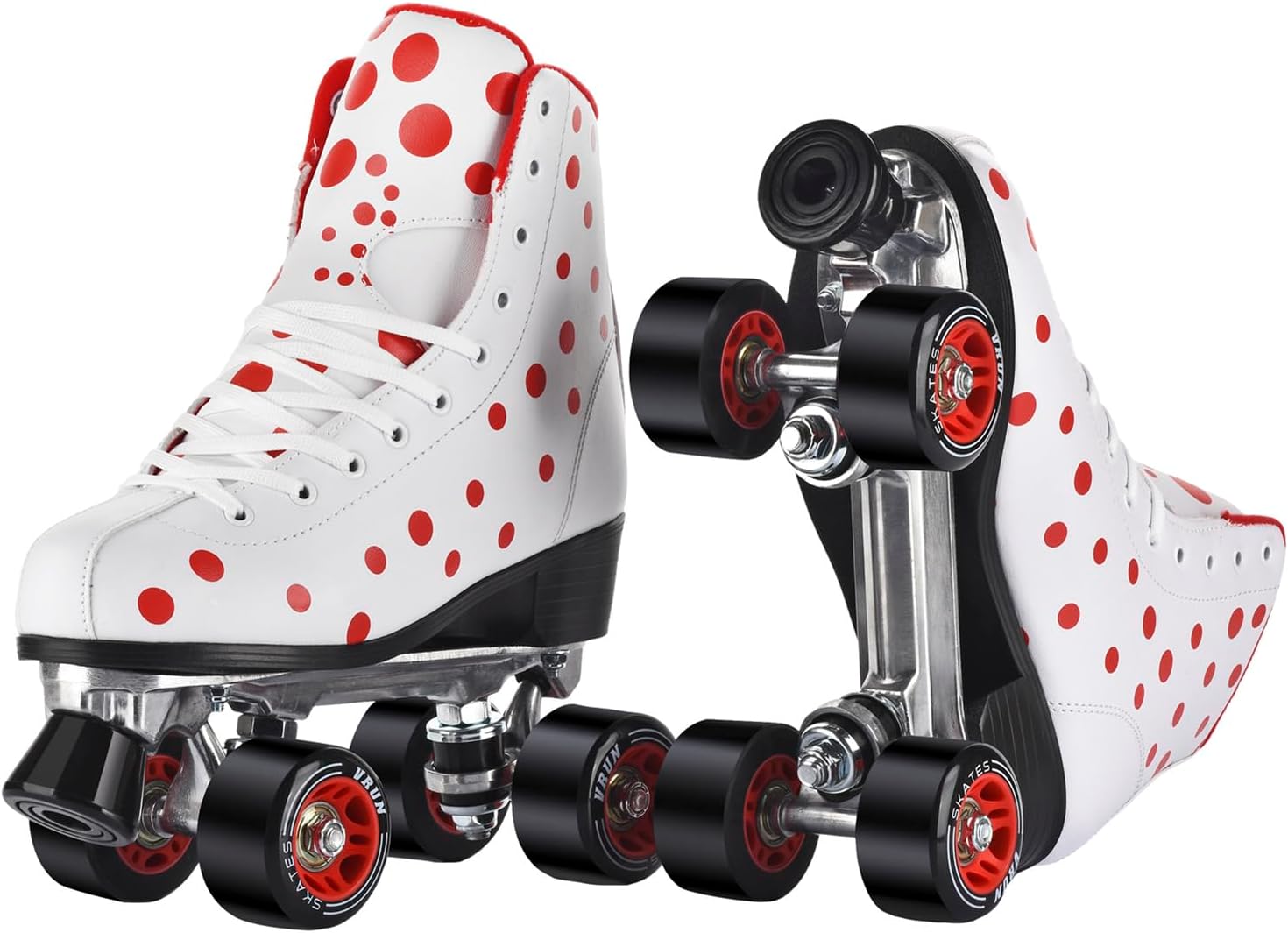 Roller Skates for Women and Girls, High-top Double Row-Classic Roller Skates for...