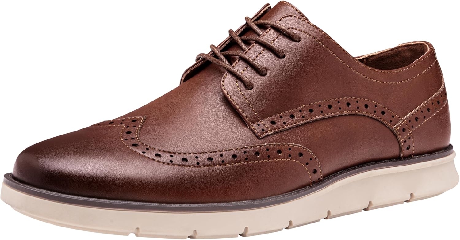 Jousen Mens Casual Shoes Simple Comfortable Casual Dress Shoes for Men 10 Amy900...