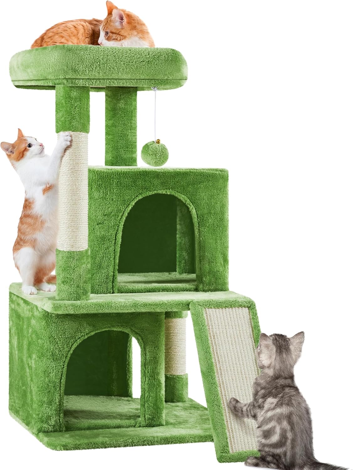 Yaheetech 36in Cat Tree for Indoor Cats, Cat Tower Cat Condo w/Extra Large Perch...