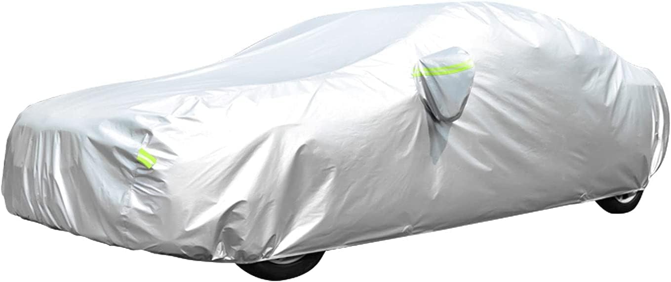 All-Weather Waterproof Car Cover – Universal Fit for Sedans (Up to 165") Fit Sed...