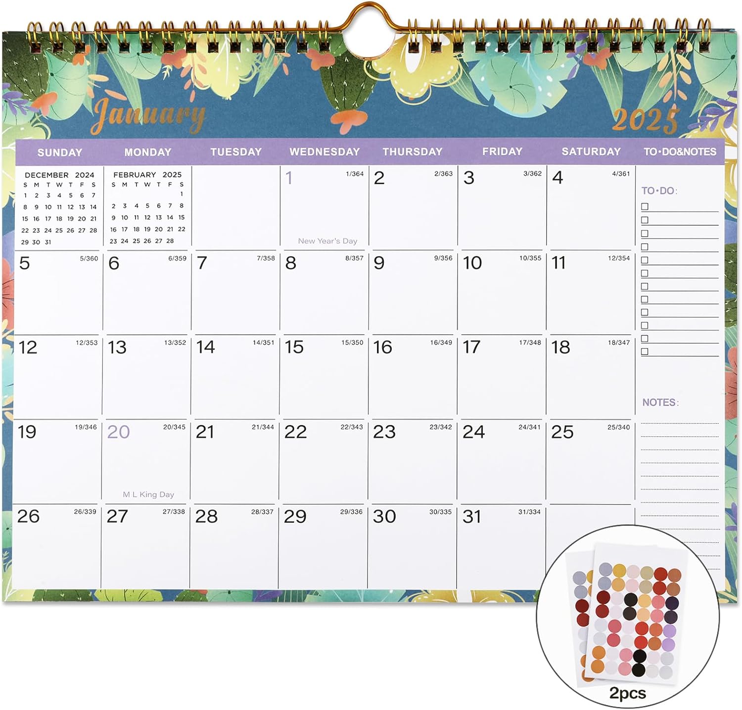 Lbylyhxc 2025-2026 Calendar - 18 Monthly Wall Calendar 2025-2026 from January 20...