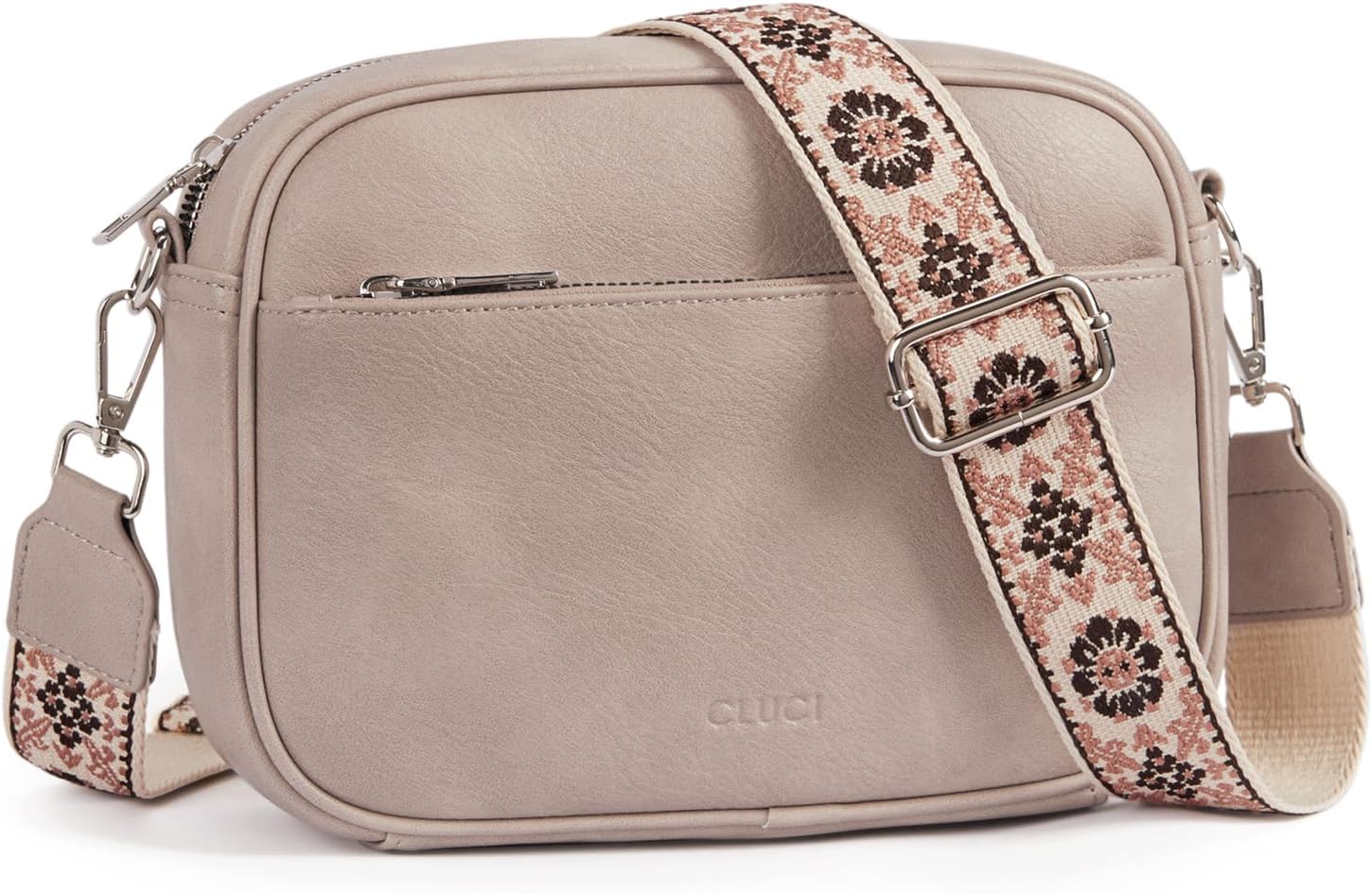 CLUCI Crossbody Bags for Women, Vegan Leather Shoulder Handbags，Purses for Wome...