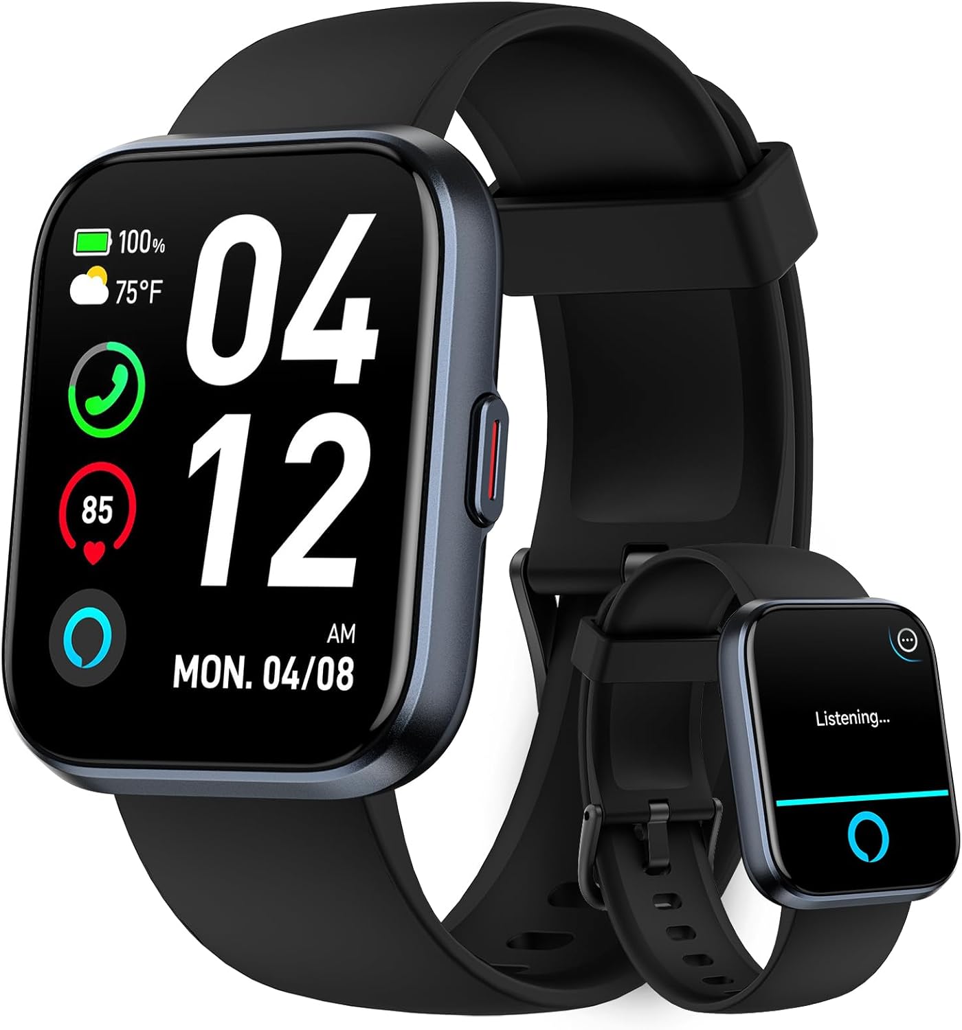 Fitpolo Smart Watches for Men/Women, 1.8" Alexa Built-in Fitness Tracker Watch w...